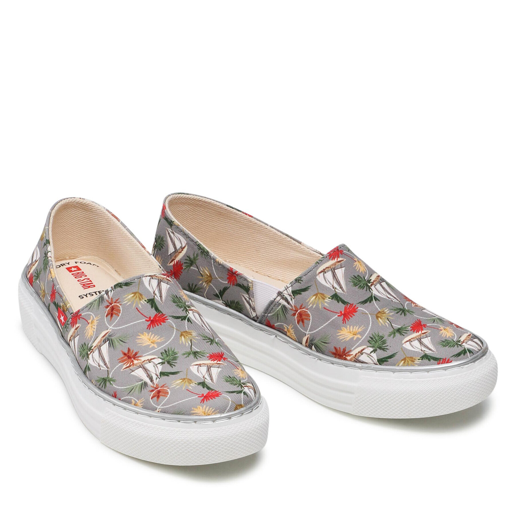 Big Star Shoes Обувки JJ276015 Сив - Pepit.bg