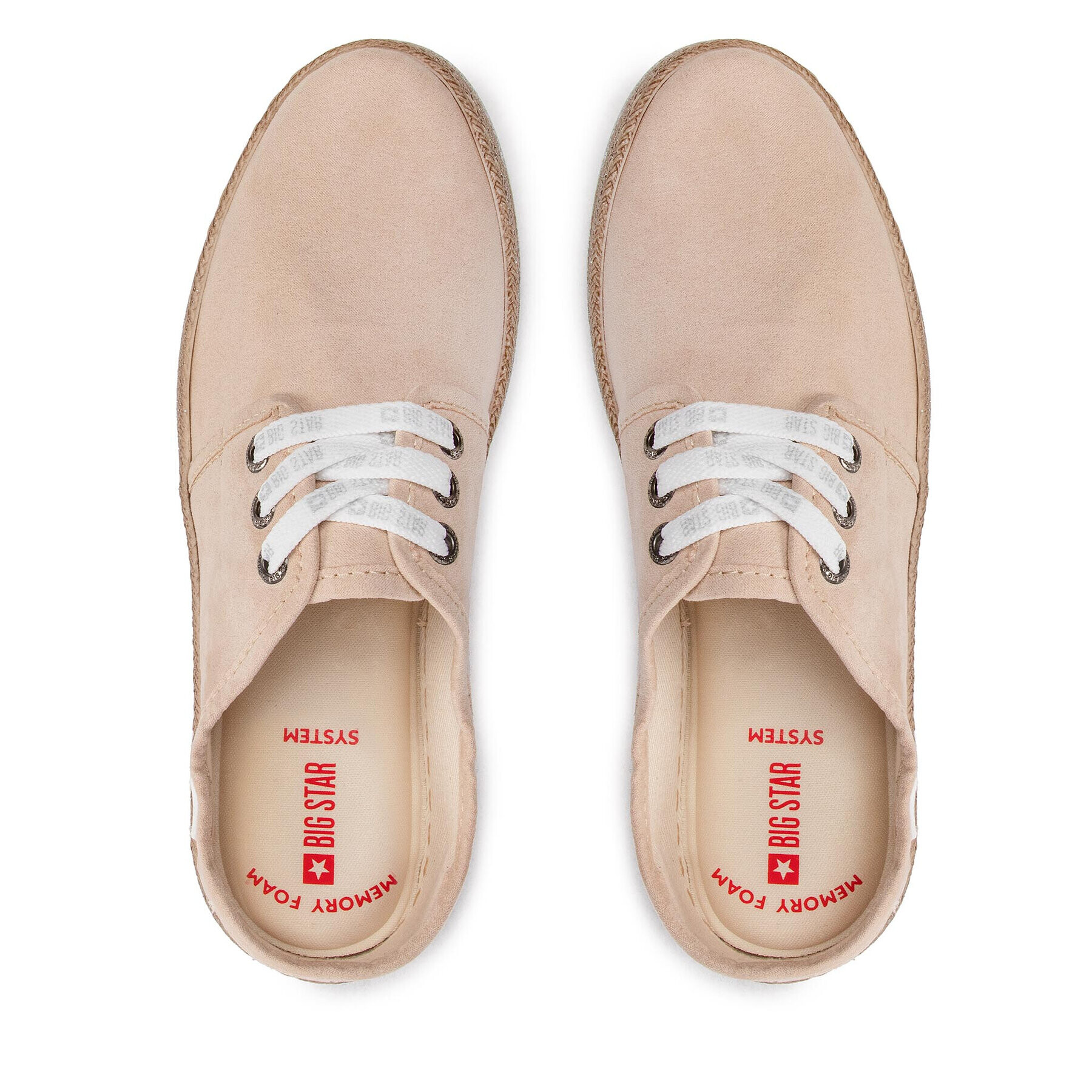 Big Star Shoes Обувки KK276005 Бежов - Pepit.bg
