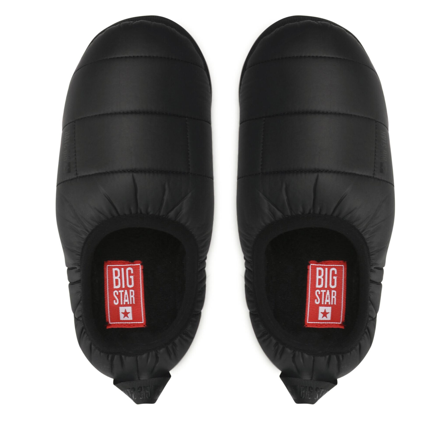 Big Star Shoes Пантофи KK274604 Черен - Pepit.bg