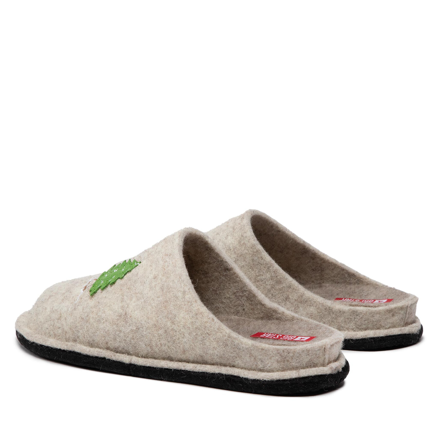 Big Star Shoes Пантофи KK276016 Бежов - Pepit.bg