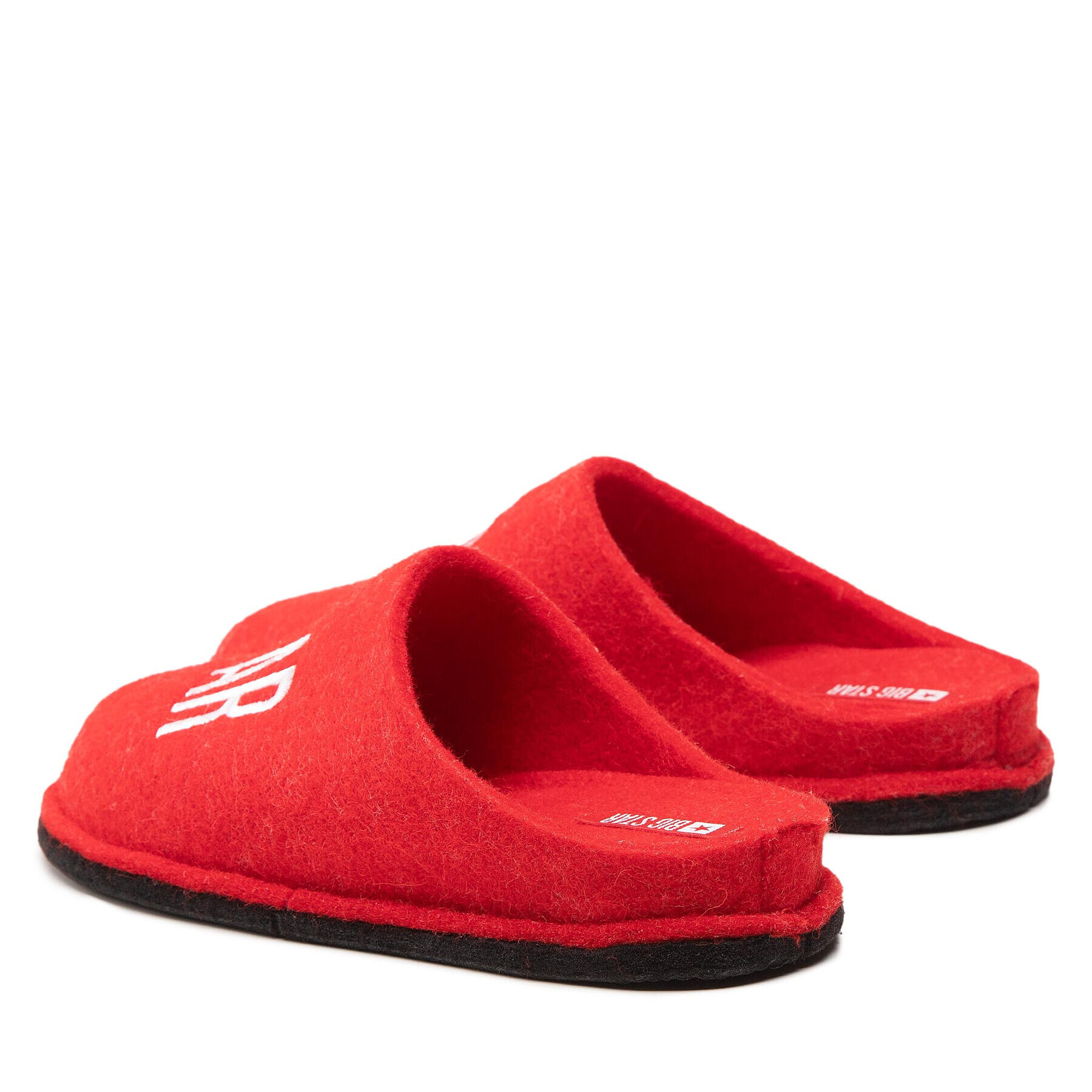 Big Star Shoes Пантофи KK276022 Червен - Pepit.bg