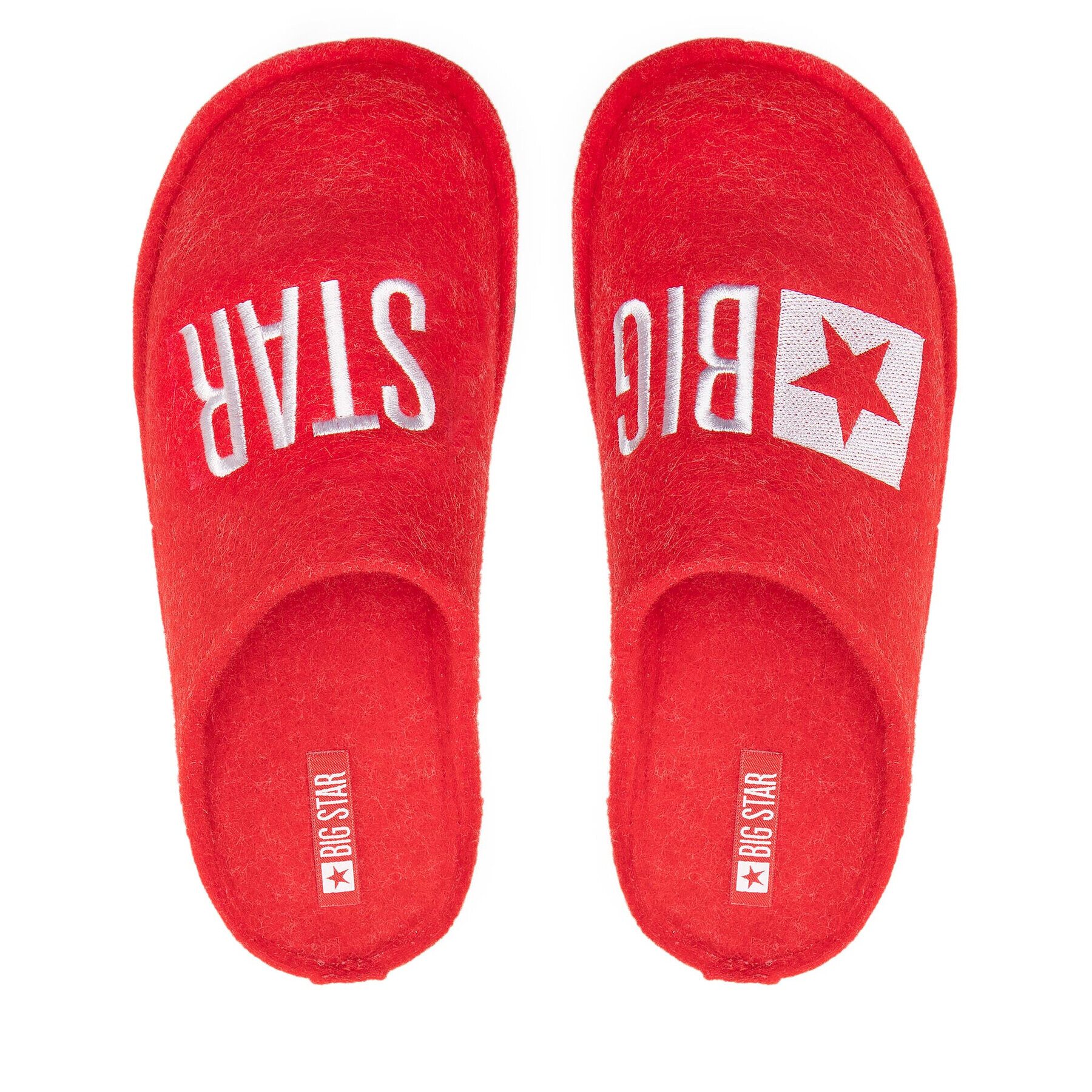Big Star Shoes Пантофи KK276022 Червен - Pepit.bg