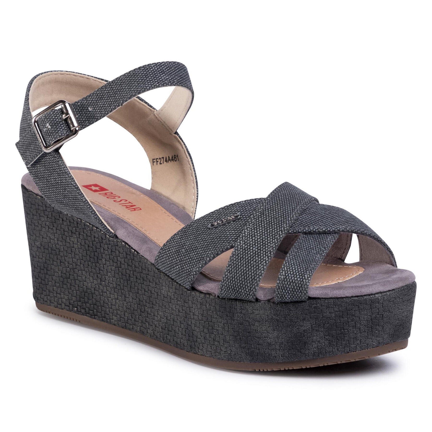 Big Star Shoes Сандали FF274A461 Сив - Pepit.bg