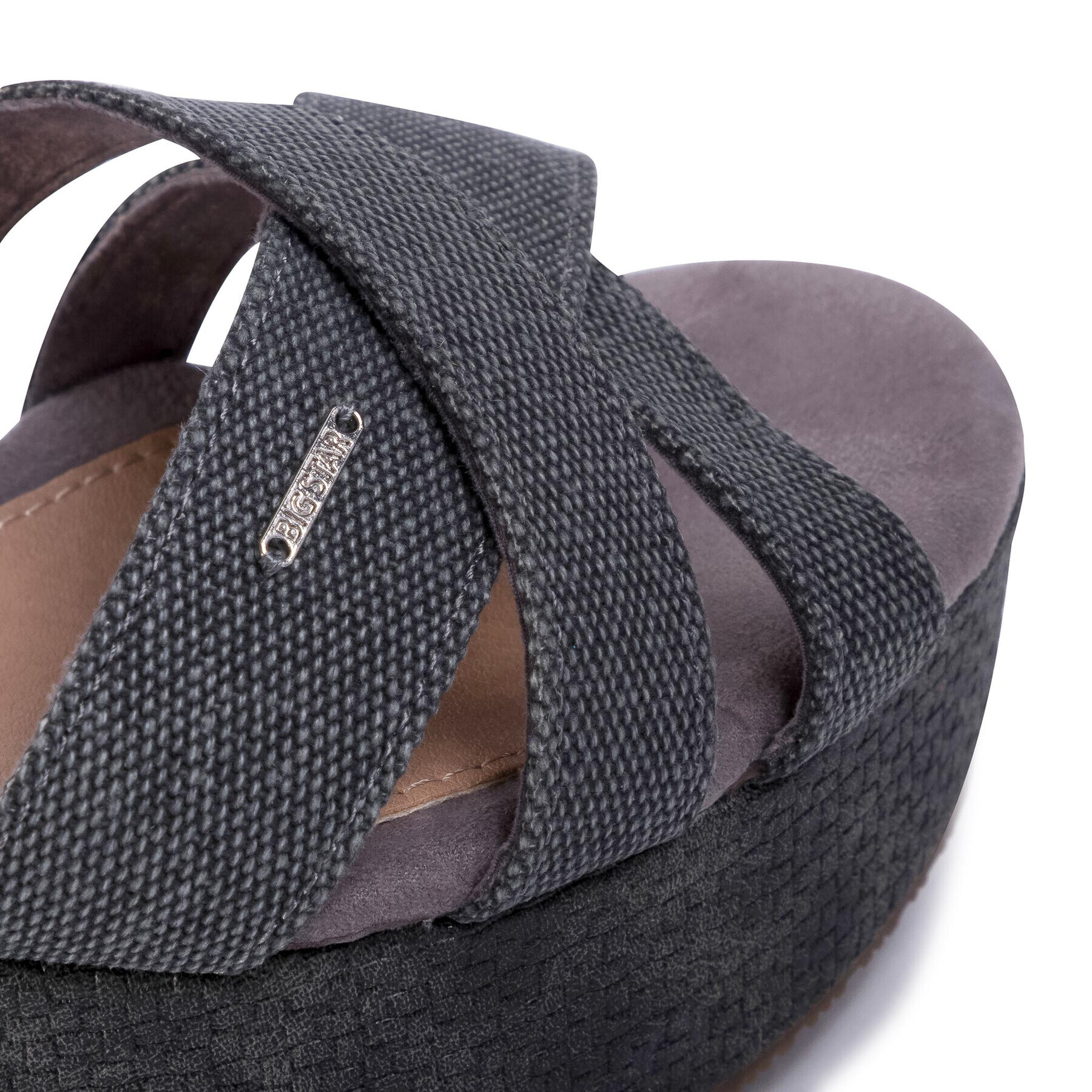 Big Star Shoes Сандали FF274A461 Сив - Pepit.bg