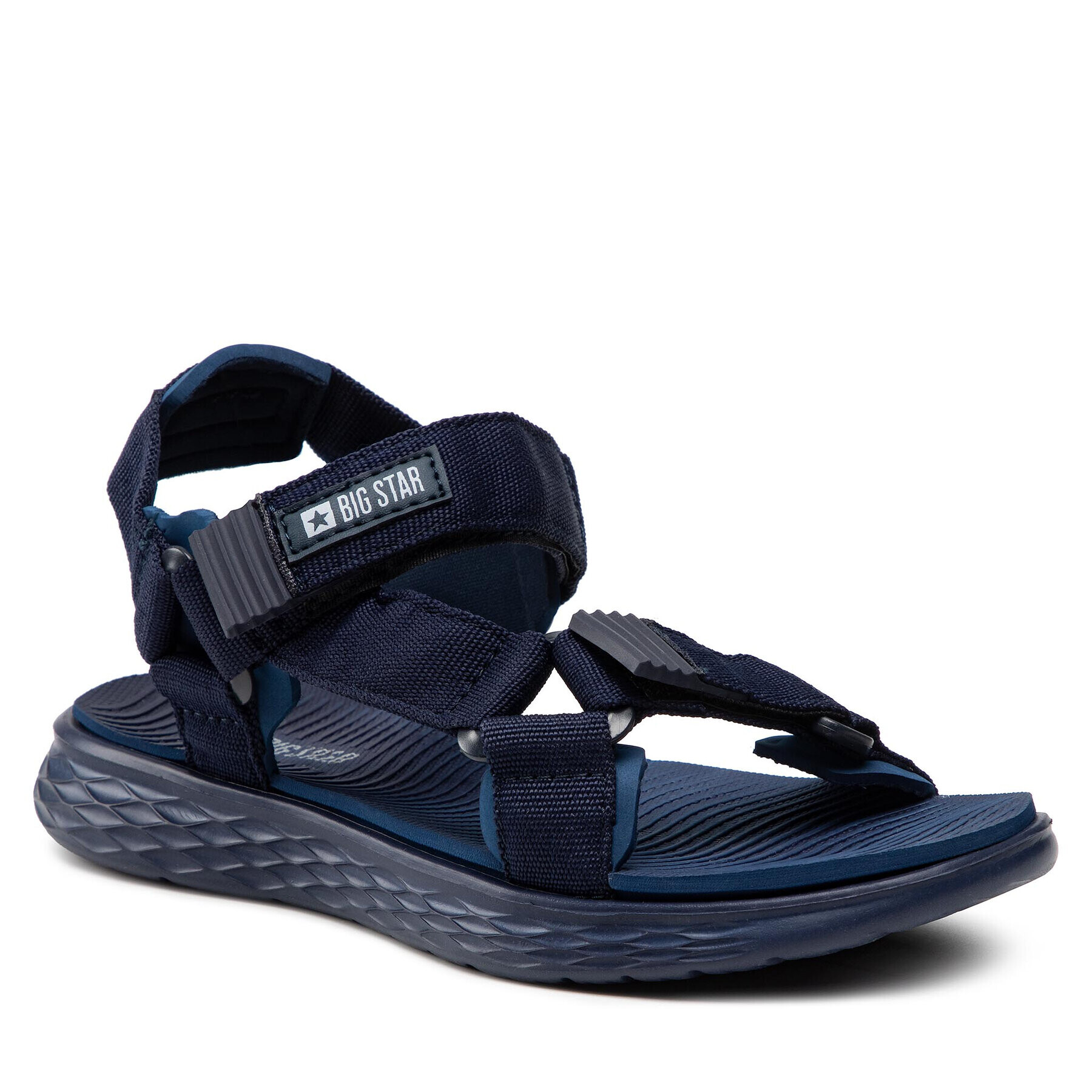 Big Star Shoes Сандали FF274A601 Тъмносин - Pepit.bg