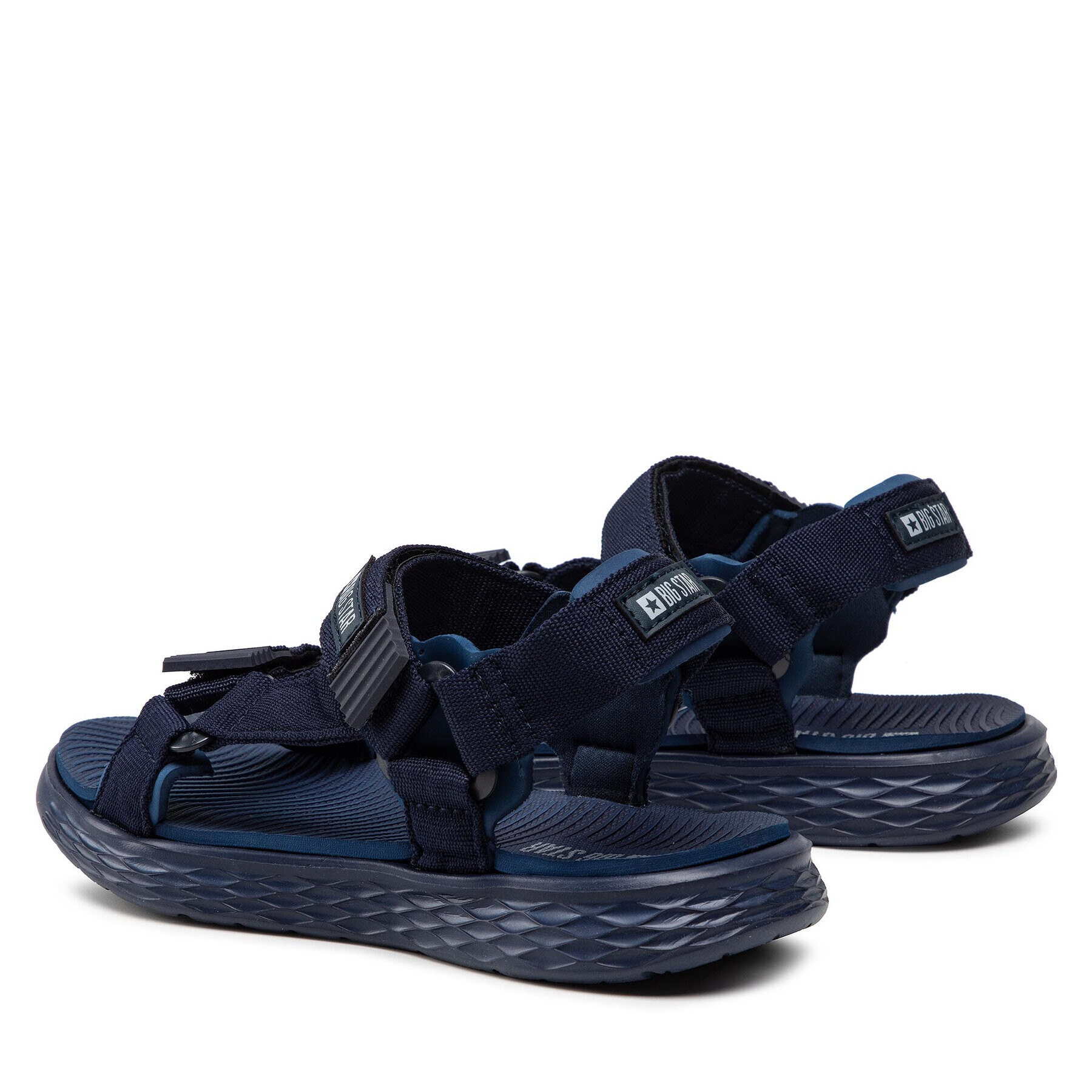 Big Star Shoes Сандали FF274A601 Тъмносин - Pepit.bg
