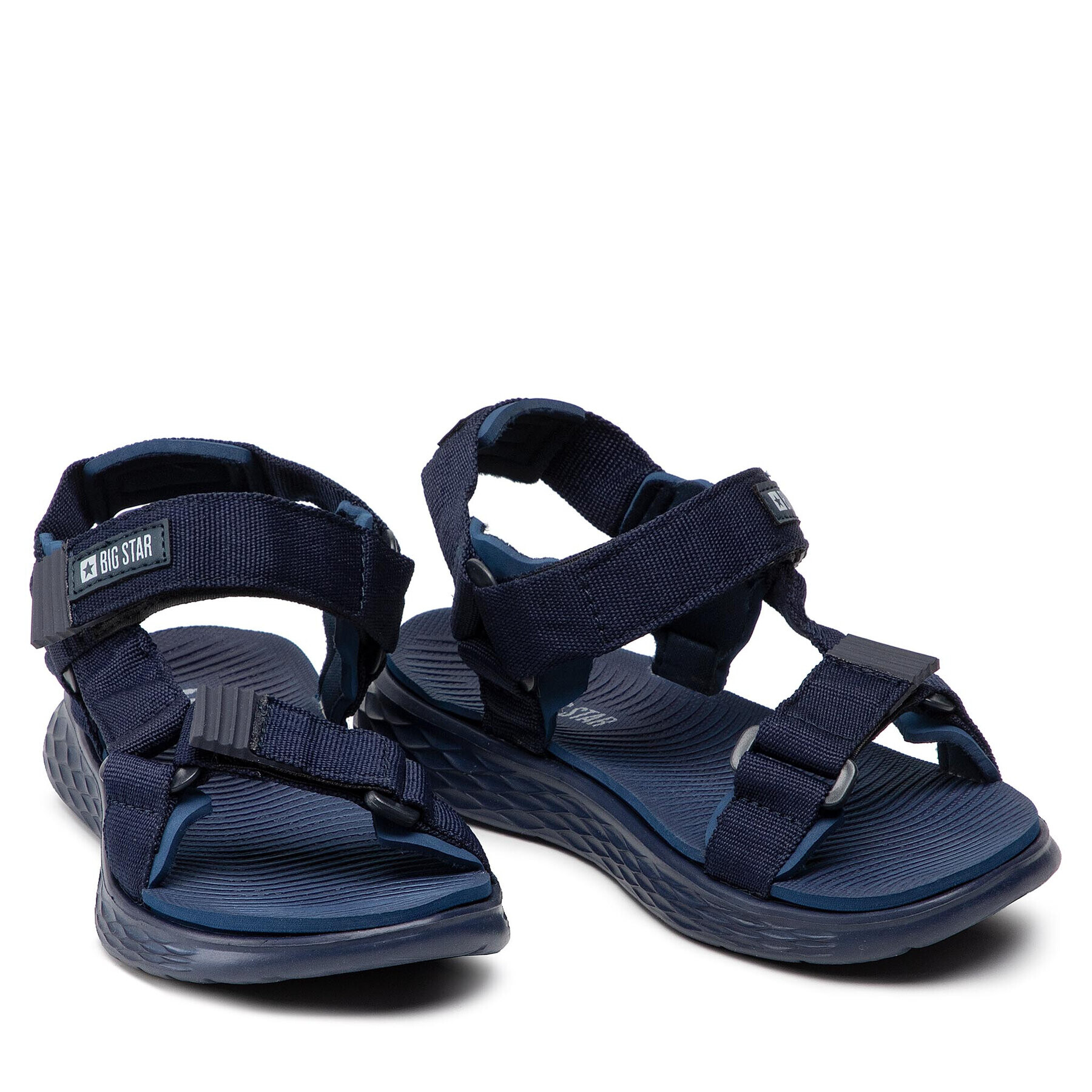 Big Star Shoes Сандали FF274A601 Тъмносин - Pepit.bg