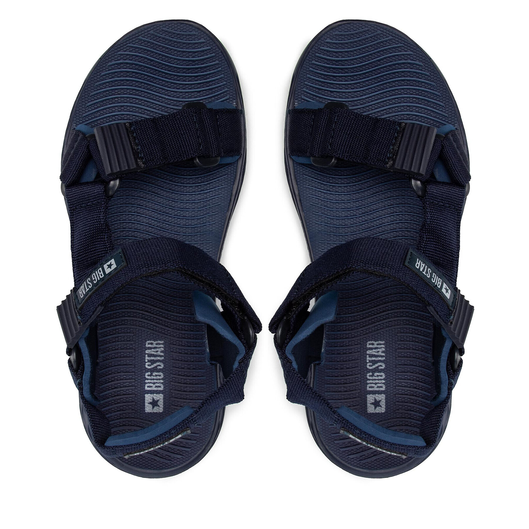 Big Star Shoes Сандали FF274A601 Тъмносин - Pepit.bg