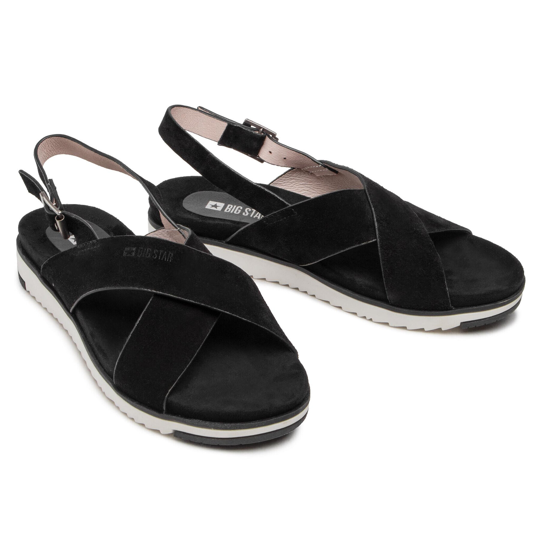 Big Star Shoes Сандали HH274737 Черен - Pepit.bg