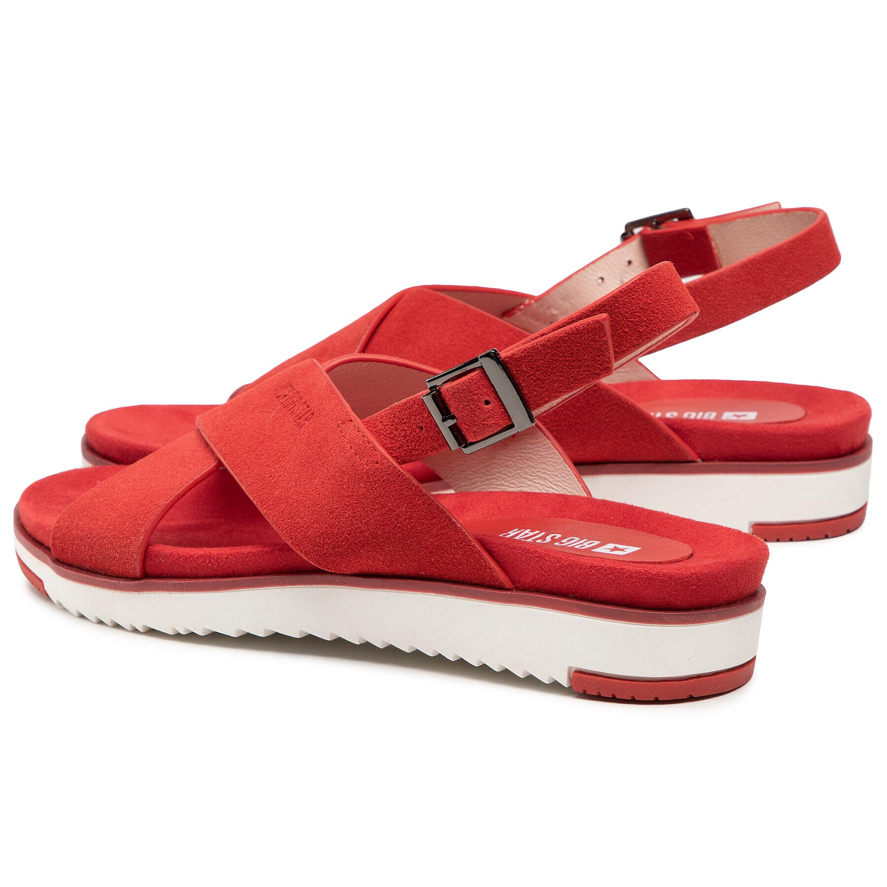 Big Star Shoes Сандали HH274739 Червен - Pepit.bg