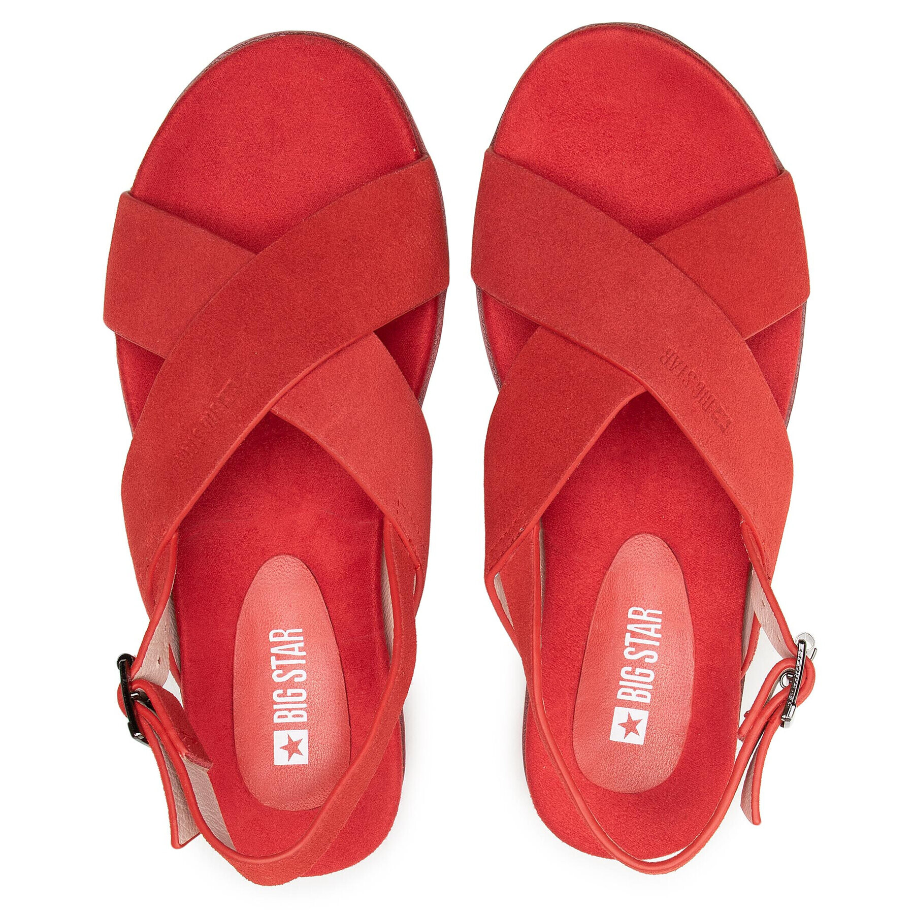 Big Star Shoes Сандали HH274739 Червен - Pepit.bg
