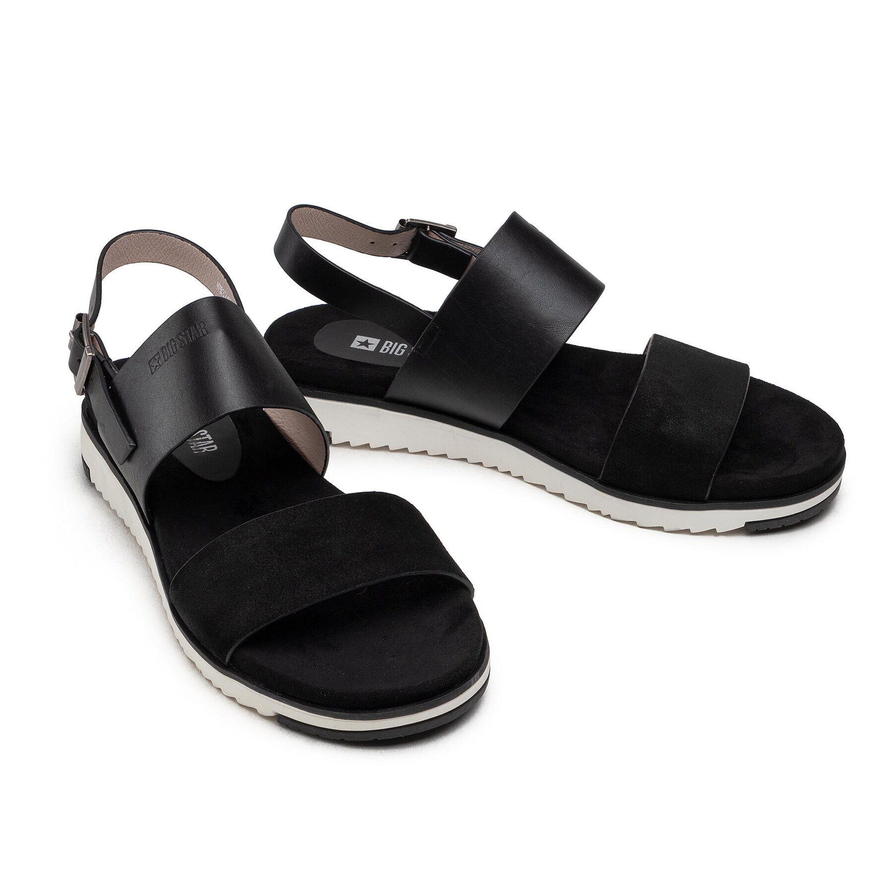 Big Star Shoes Сандали HH274742 Черен - Pepit.bg