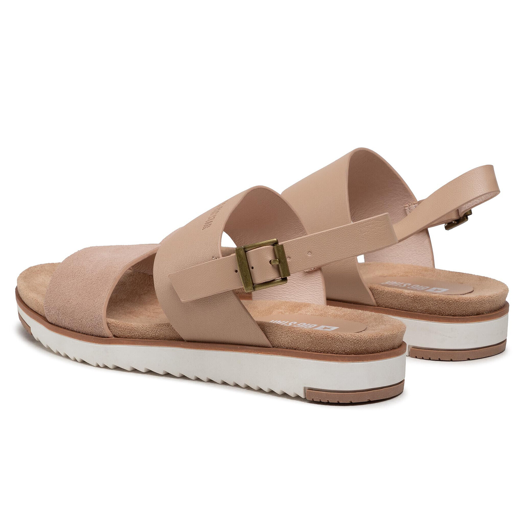 Big Star Shoes Сандали HH274743 Бежов - Pepit.bg