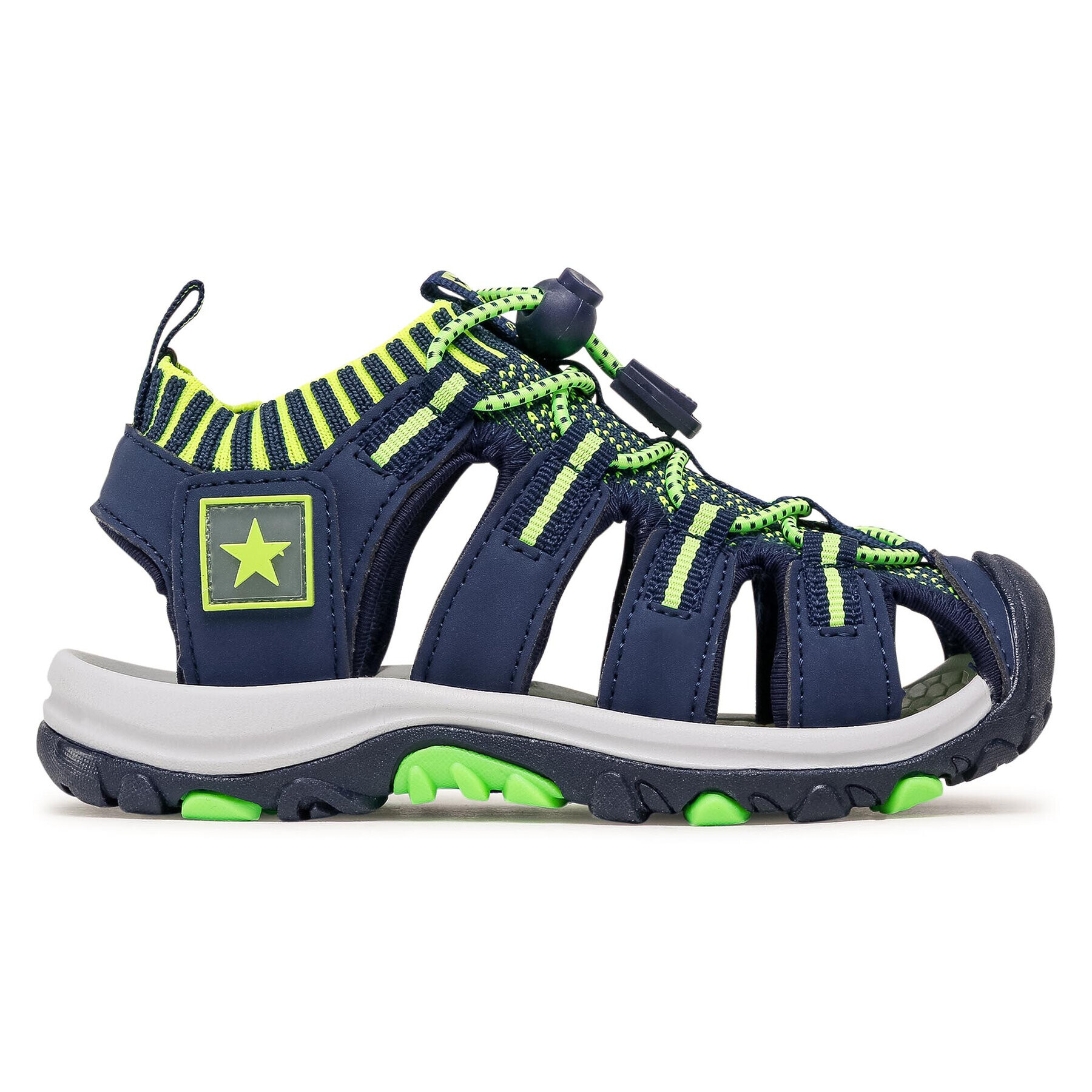 Big Star Shoes Сандали HH374224 Тъмносин - Pepit.bg