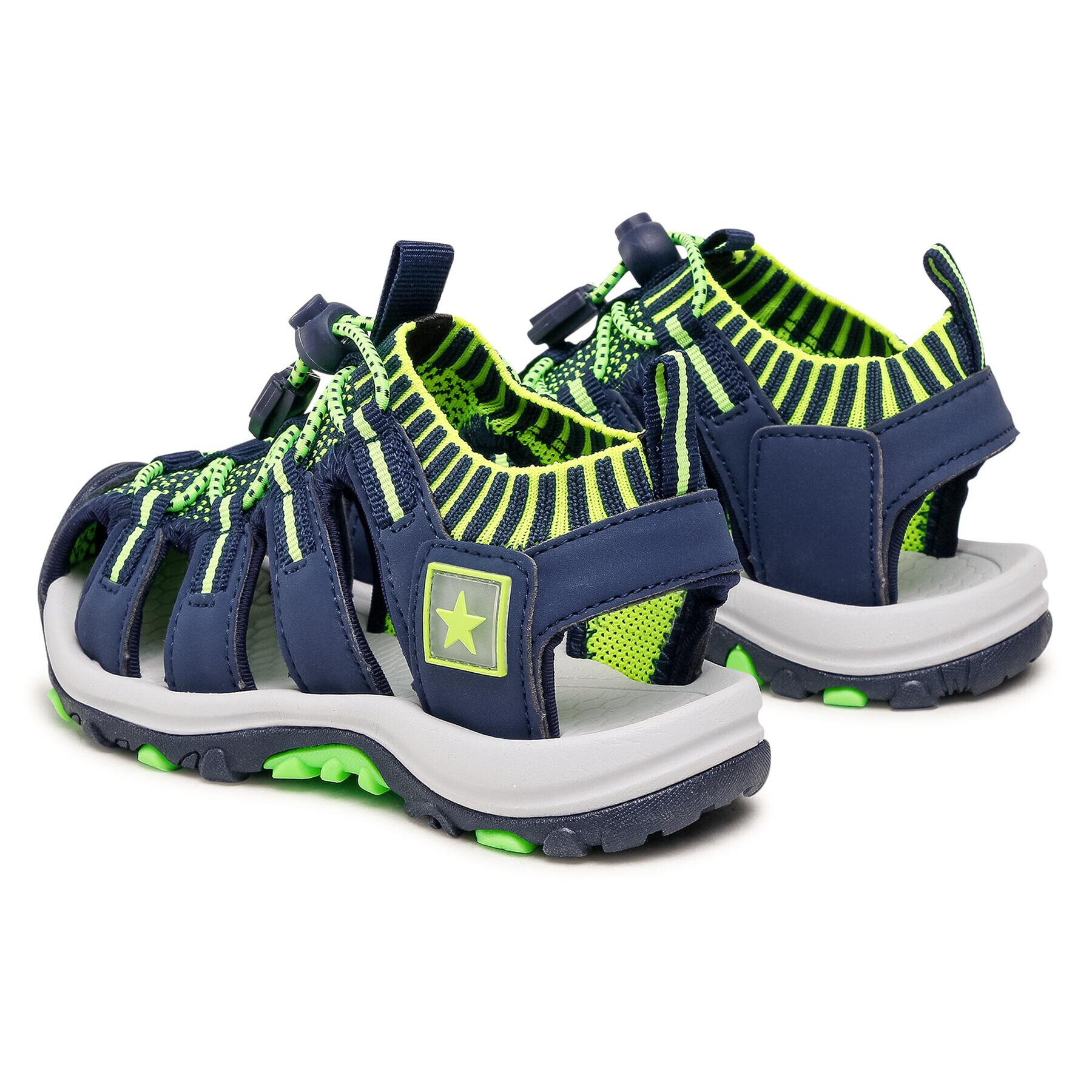Big Star Shoes Сандали HH374224 Тъмносин - Pepit.bg