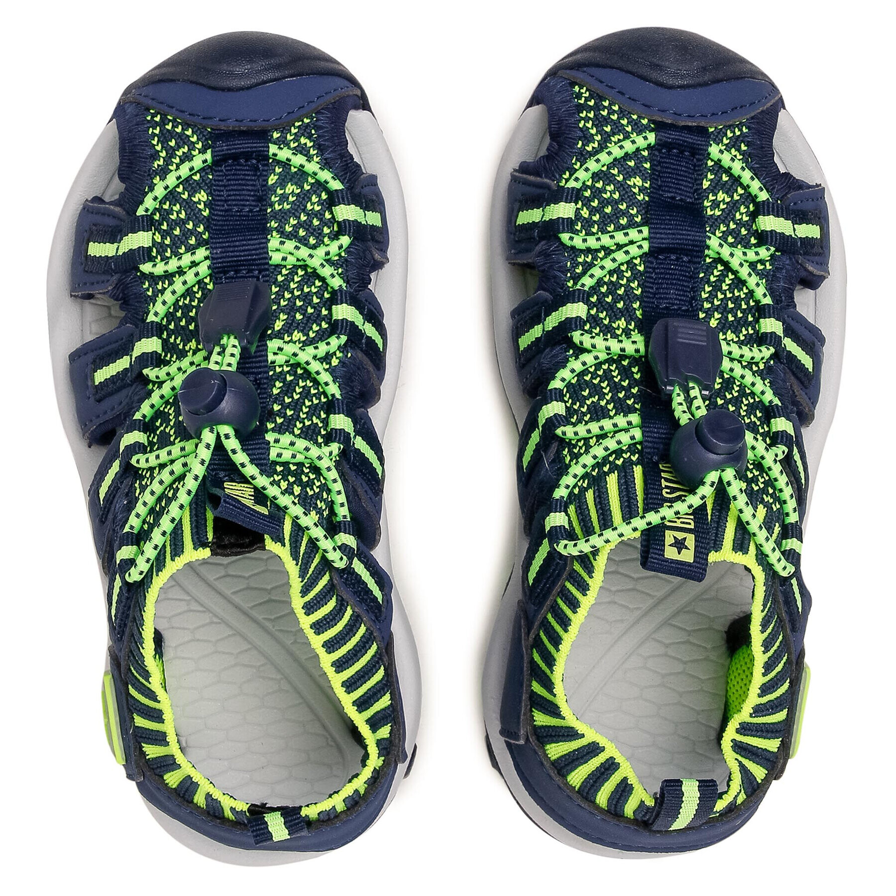 Big Star Shoes Сандали HH374224 Тъмносин - Pepit.bg