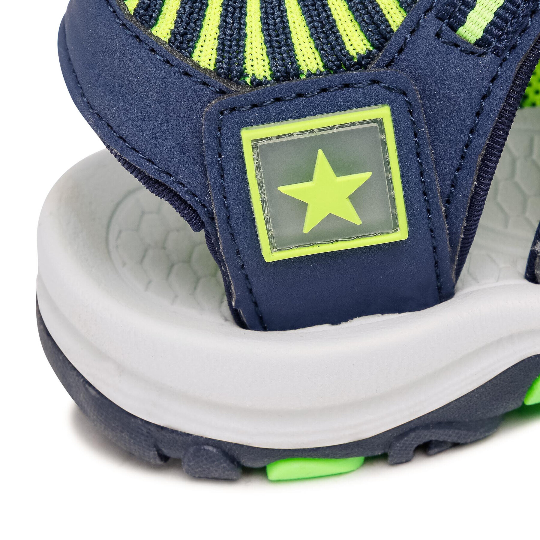 Big Star Shoes Сандали HH374224 Тъмносин - Pepit.bg