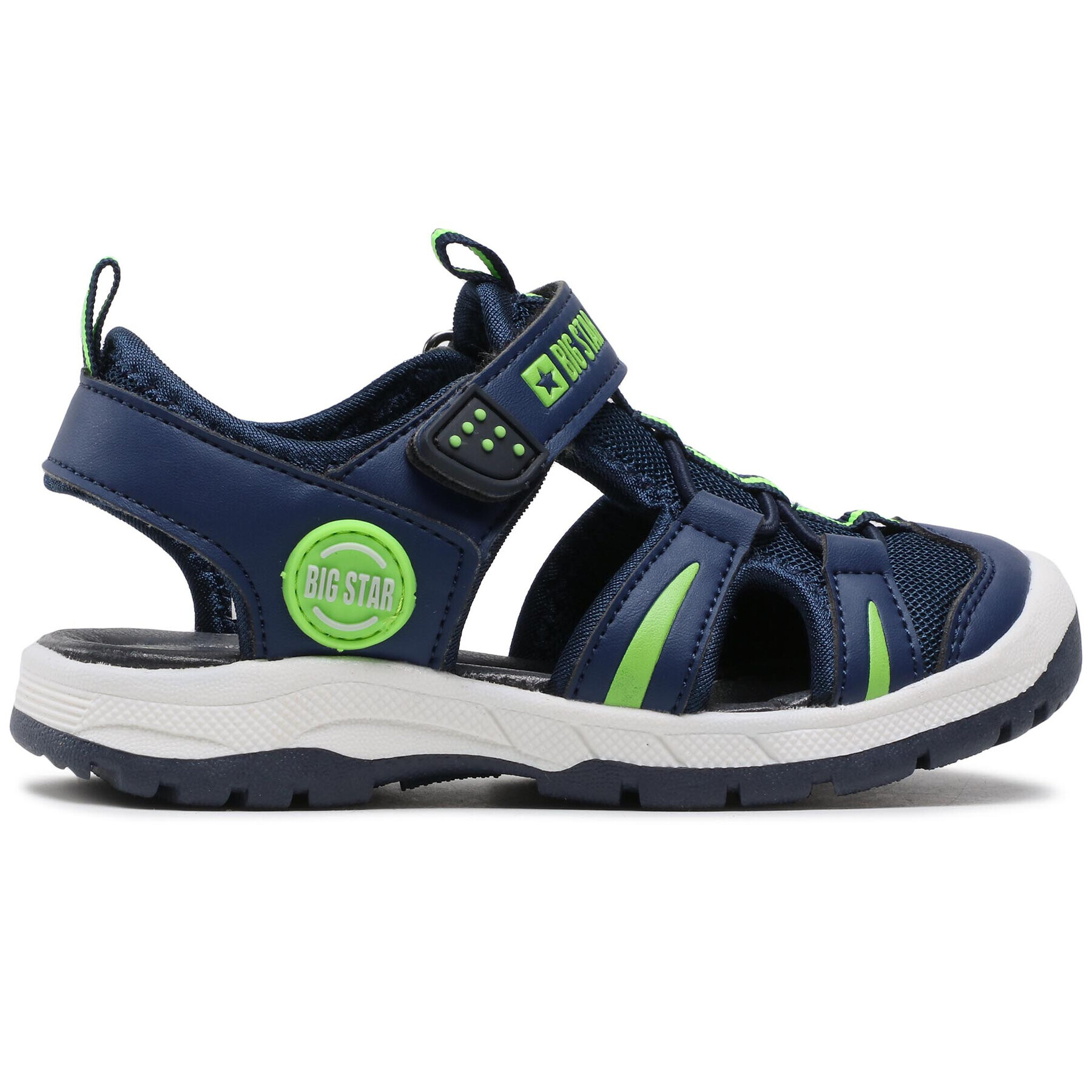 Big Star Shoes Сандали HH374258 Тъмносин - Pepit.bg