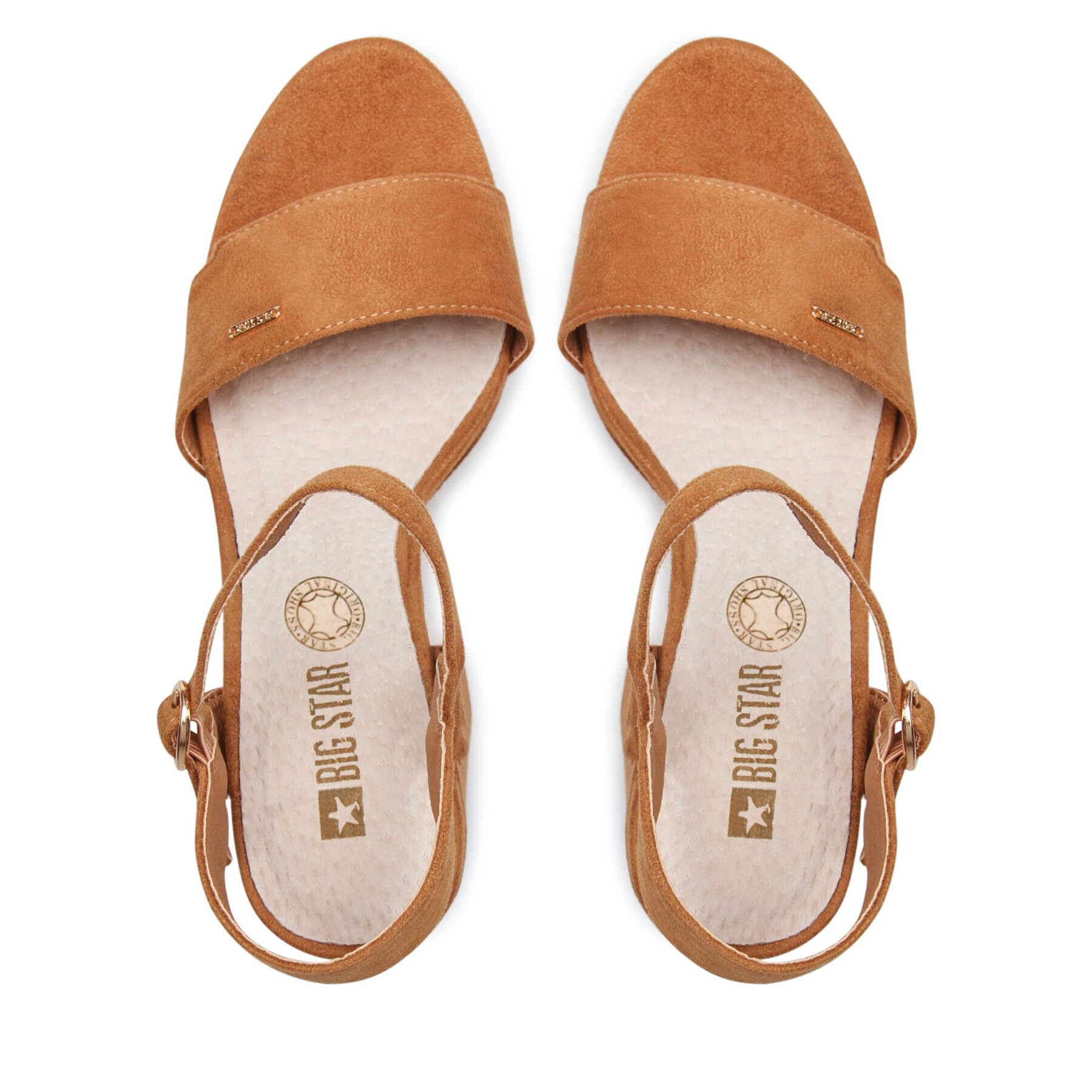 Big Star Shoes Сандали JJ274530 Кафяв - Pepit.bg
