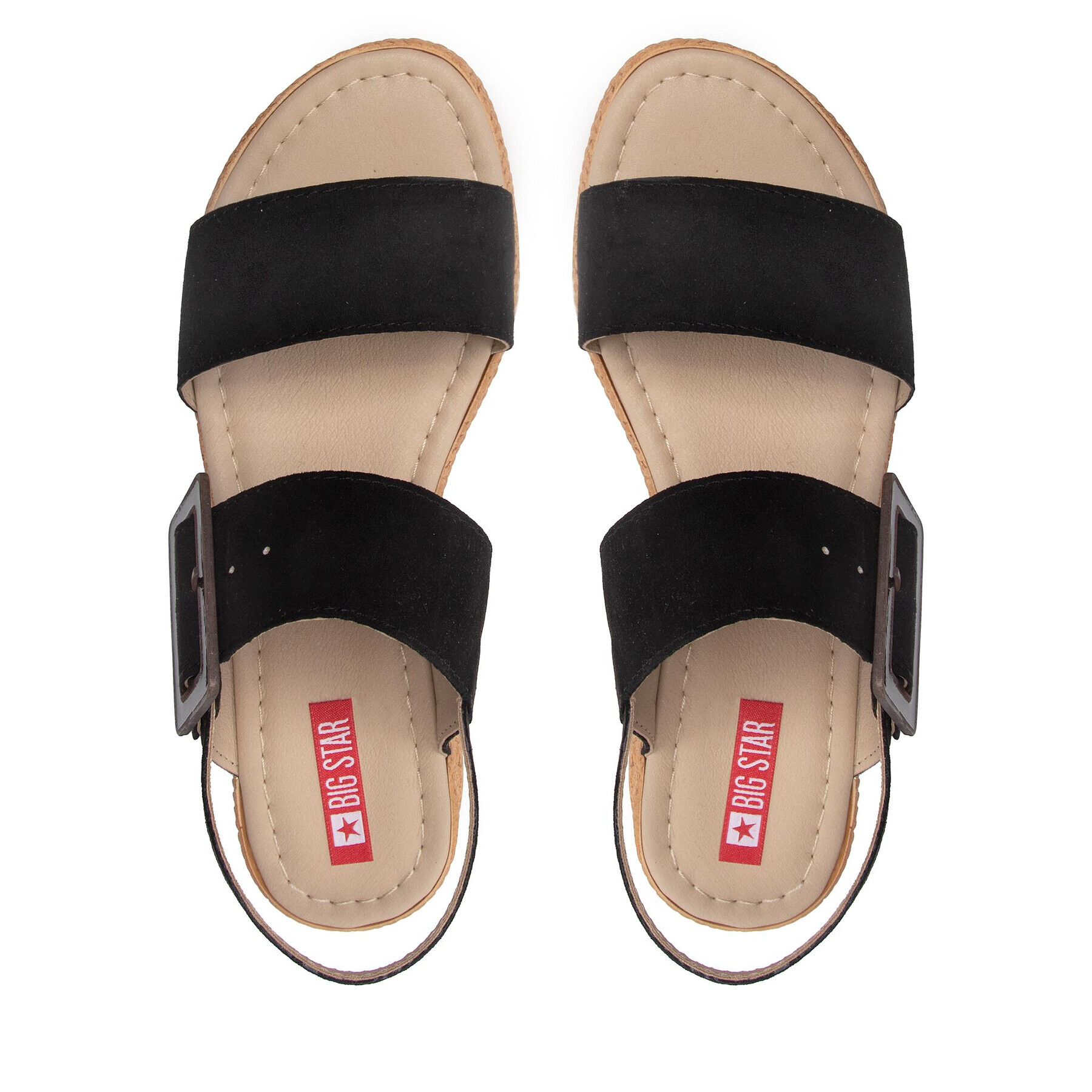 Big Star Shoes Сандали JJ276031 Черен - Pepit.bg