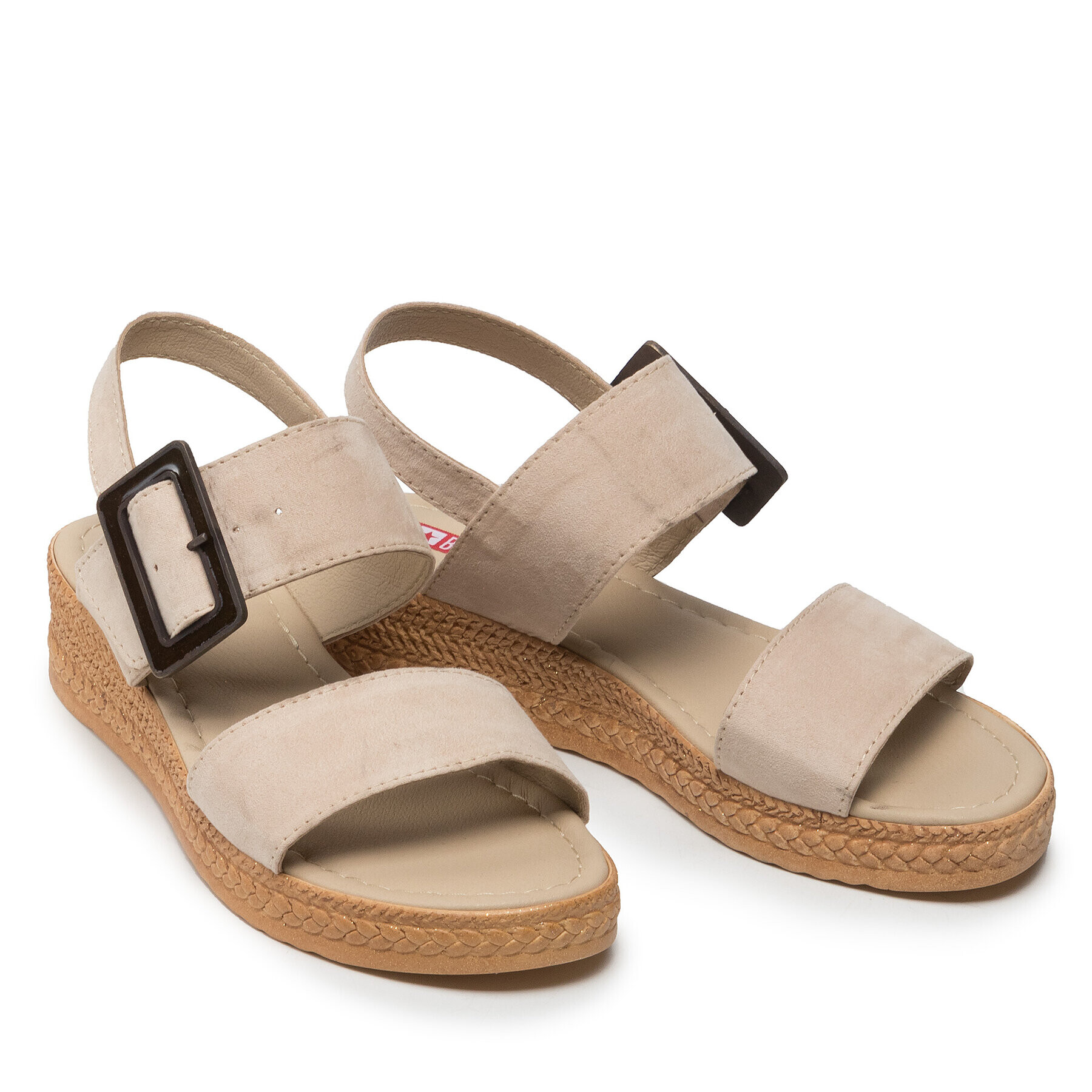 Big Star Shoes Сандали JJ276032 Бежов - Pepit.bg