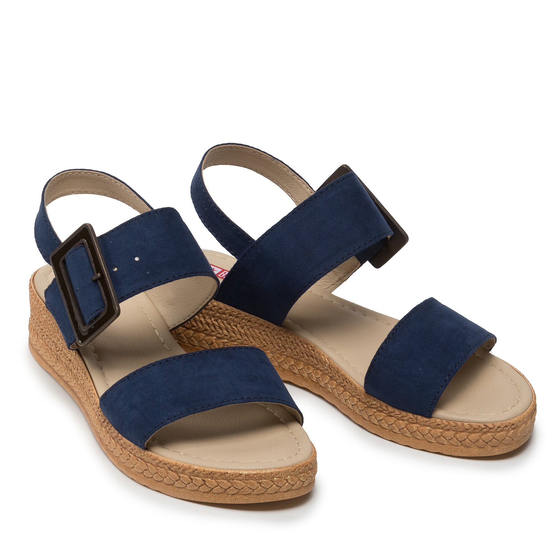 Big Star Shoes Сандали JJ276033 Тъмносин - Pepit.bg