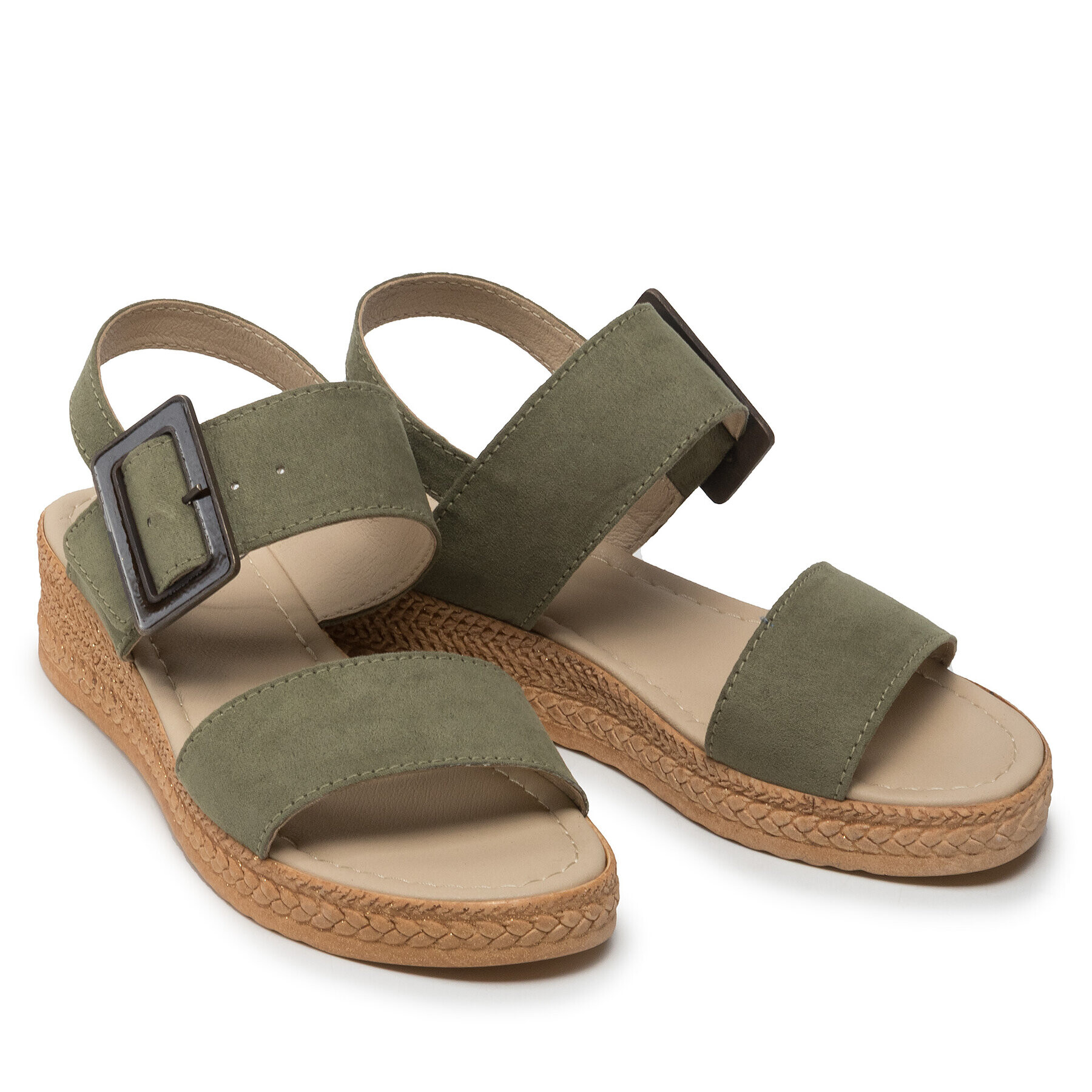 Big Star Shoes Сандали JJ276034 Зелен - Pepit.bg