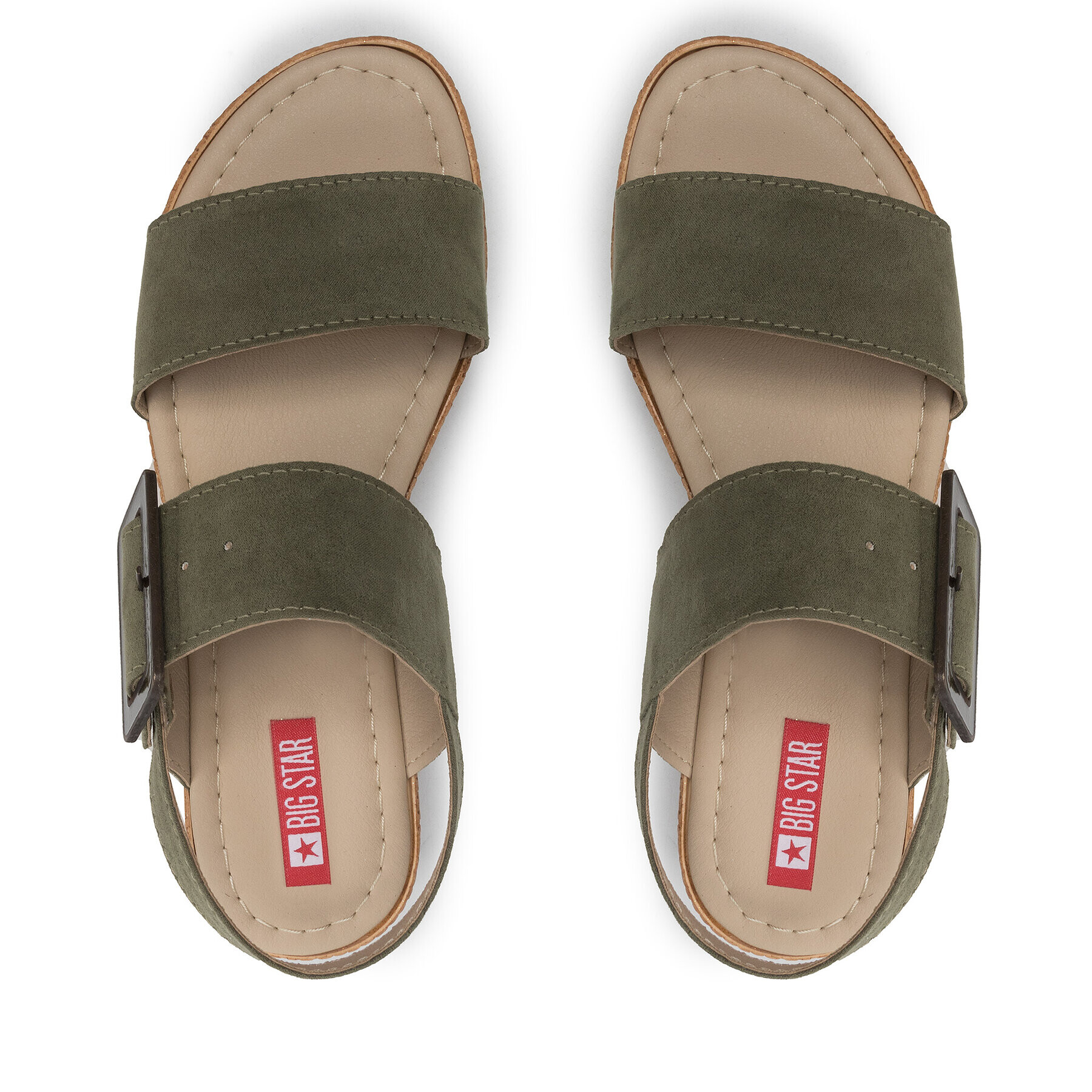Big Star Shoes Сандали JJ276034 Зелен - Pepit.bg