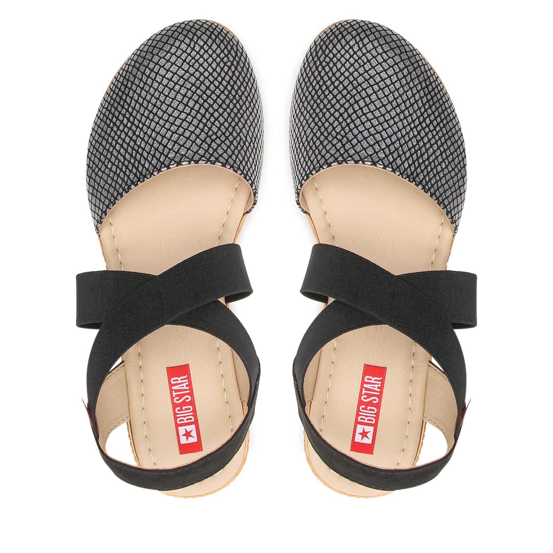 Big Star Shoes Сандали JJ276035 Черен - Pepit.bg