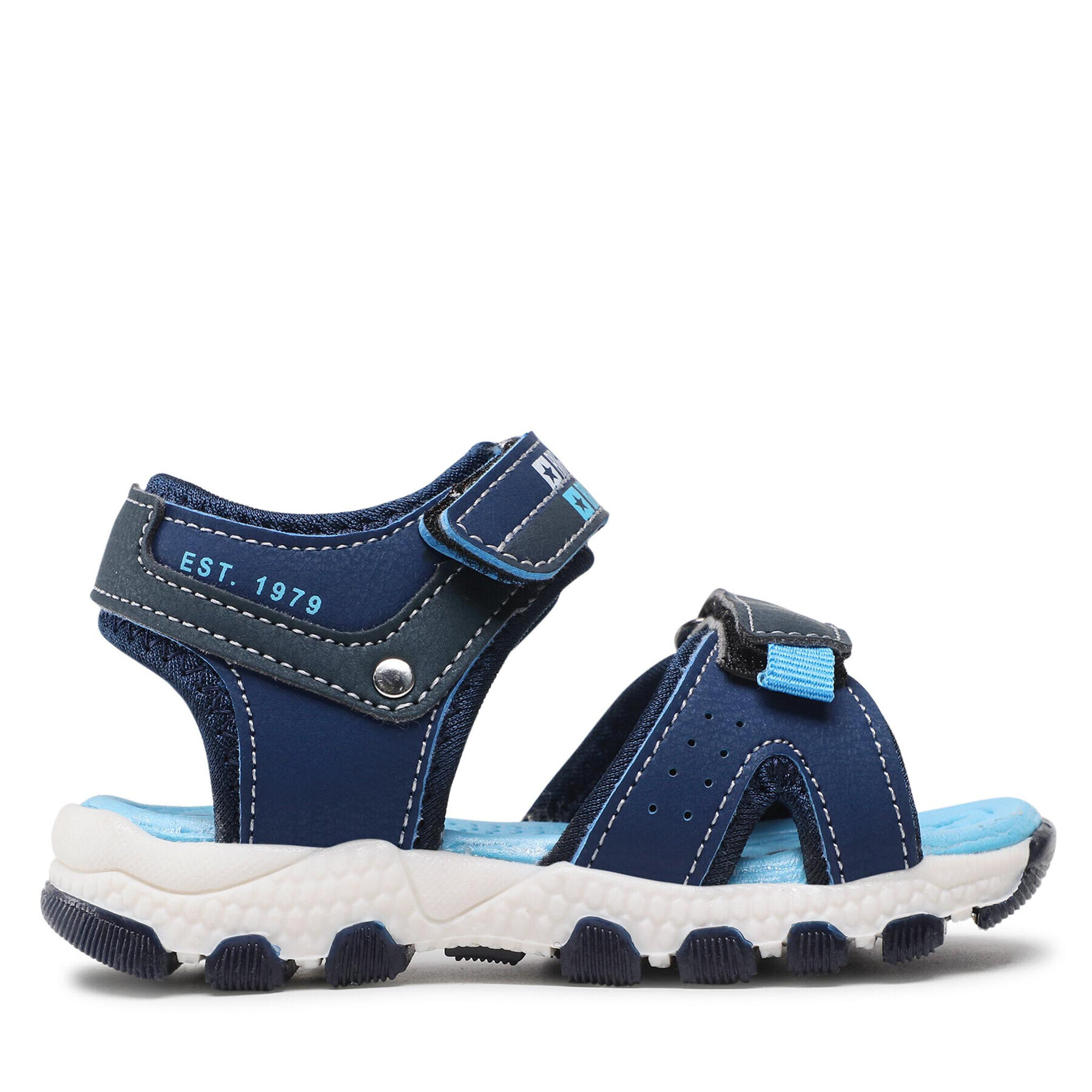 Big Star Shoes Сандали JJ374218 Тъмносин - Pepit.bg
