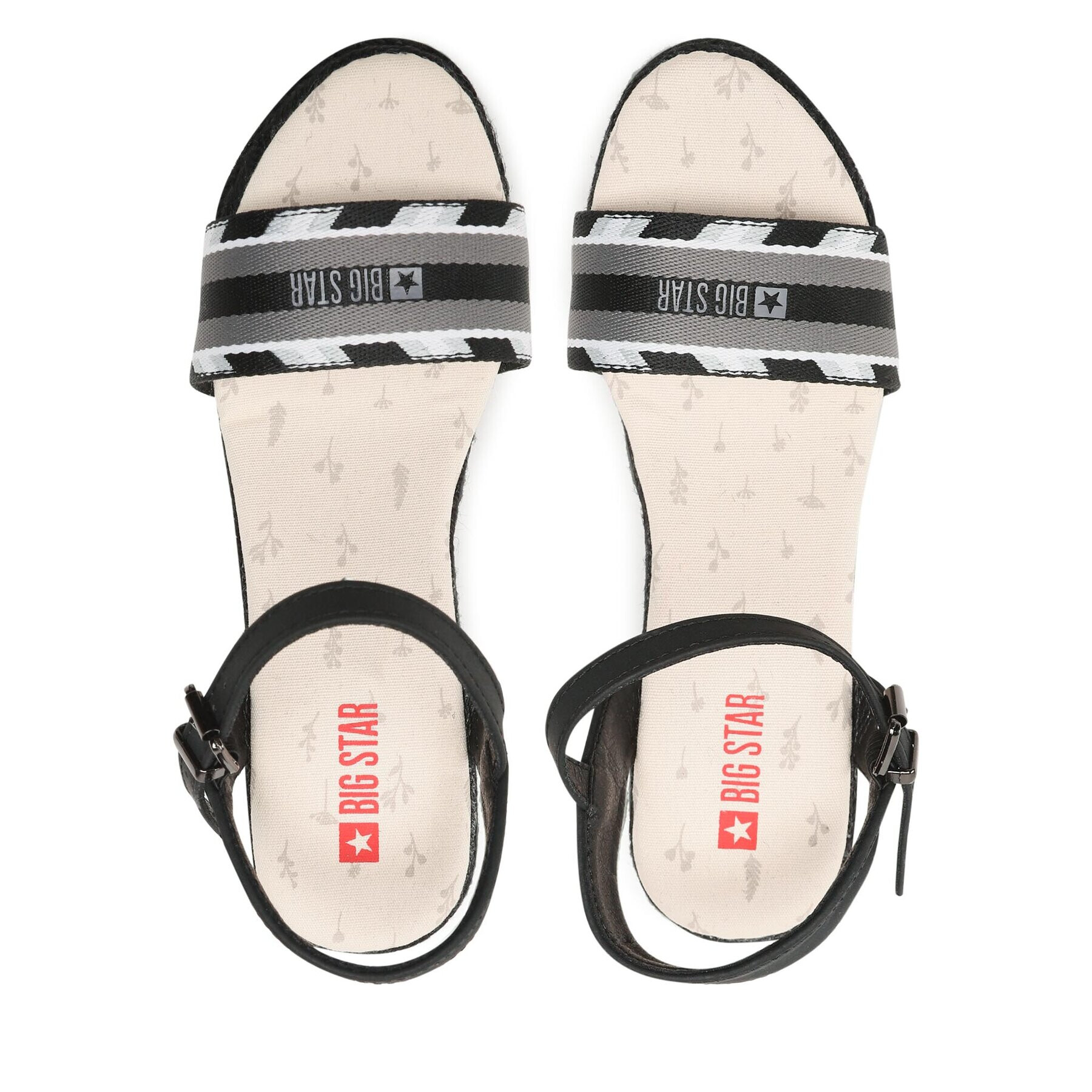 Big Star Shoes Сандали LL274877 Черен - Pepit.bg