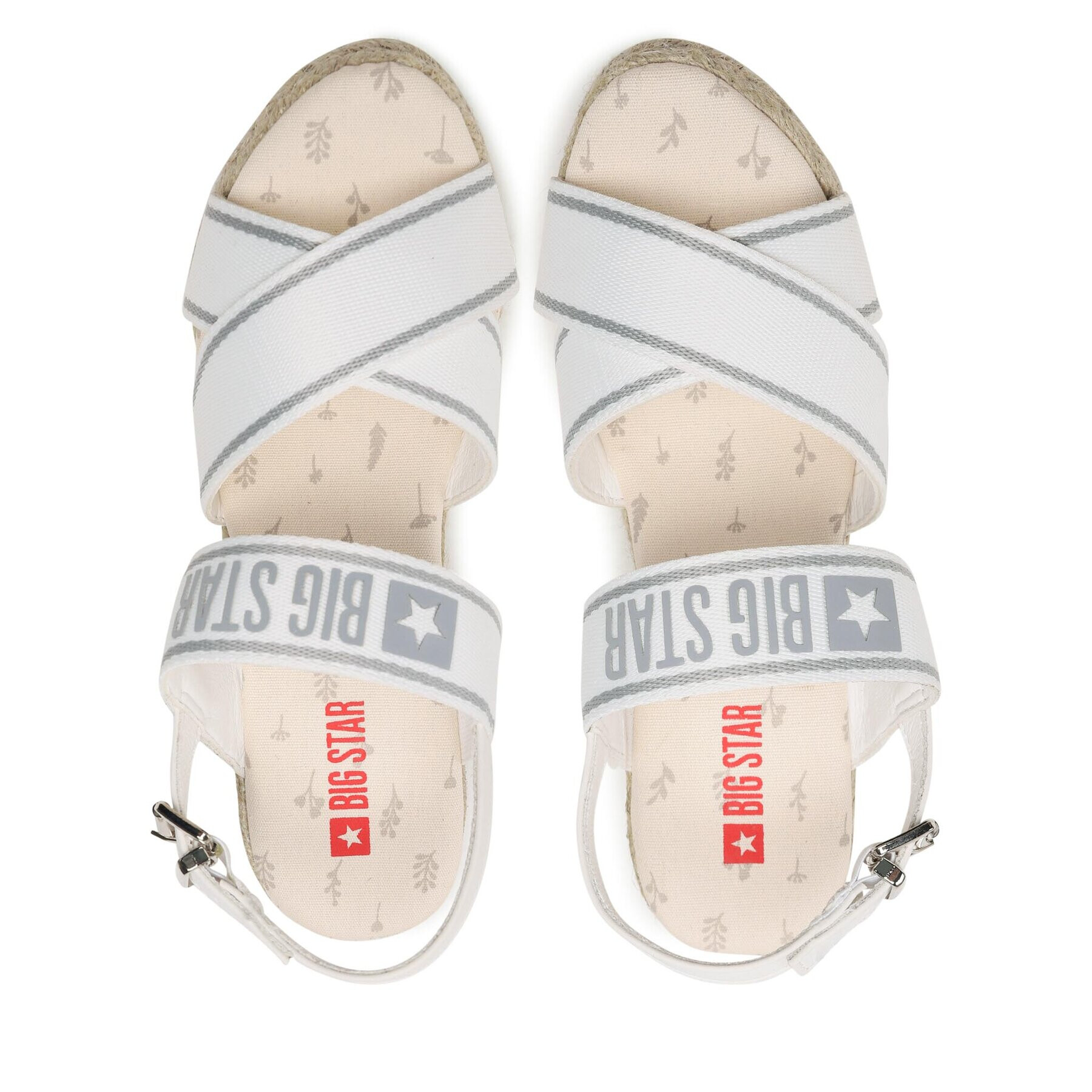Big Star Shoes Еспадрили LL274882 Бял - Pepit.bg