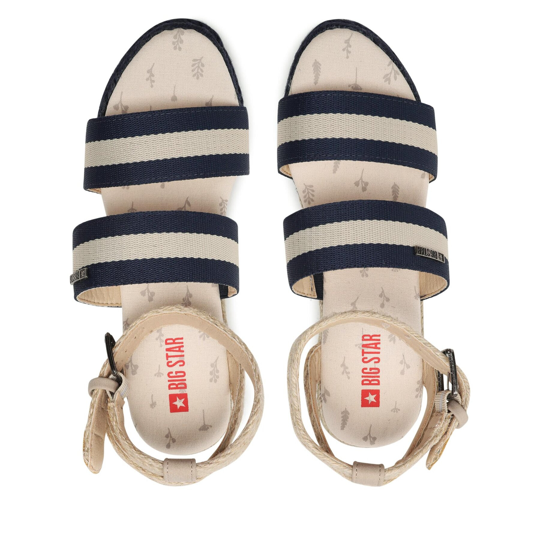 Big Star Shoes Сандали LL274885 Тъмносин - Pepit.bg
