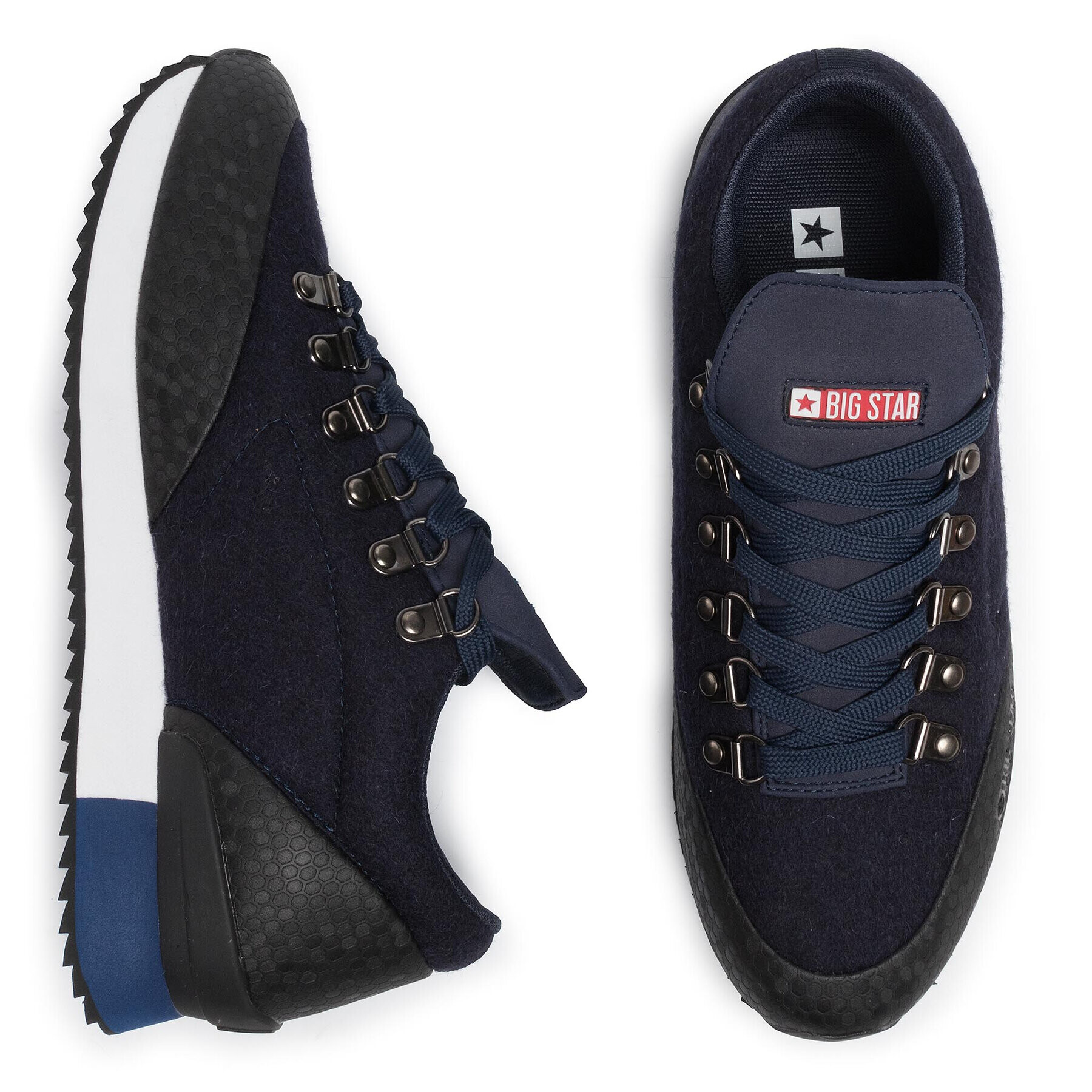 Big Star Shoes Сникърси EE174488 Тъмносин - Pepit.bg