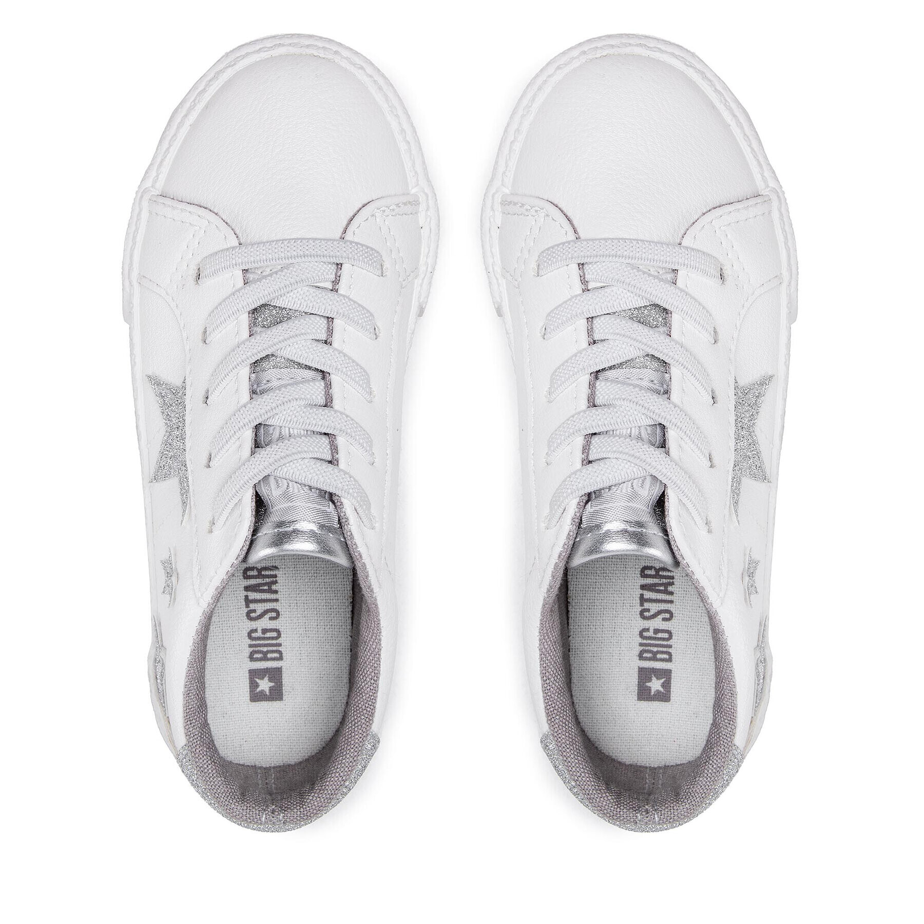 Big Star Shoes Сникърси FF374034 Бял - Pepit.bg