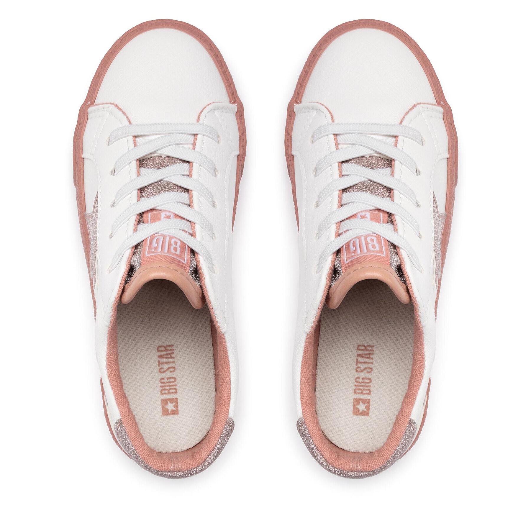 Big Star Shoes Сникърси FF374035 Бял - Pepit.bg