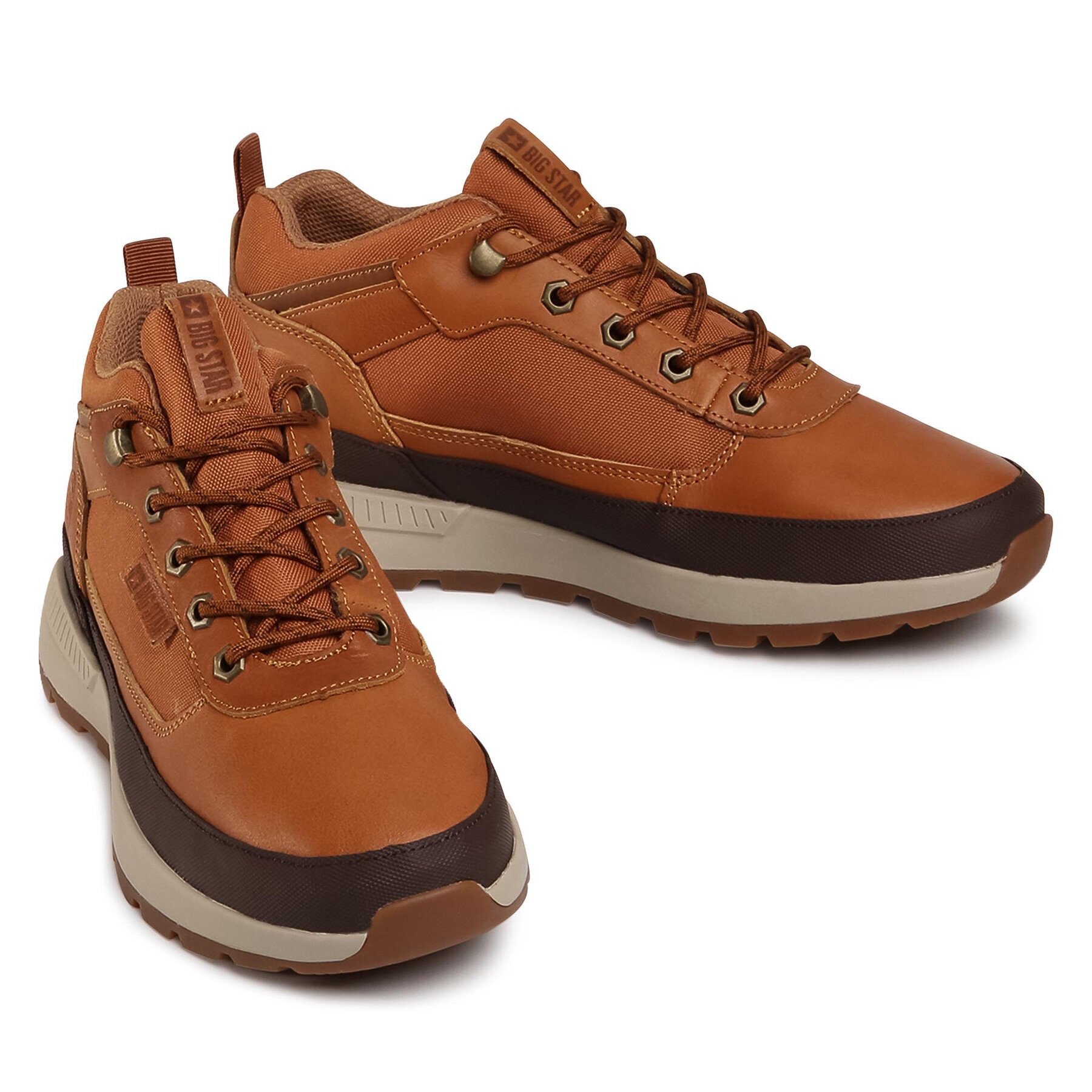 Big Star Shoes Сникърси GG174526 Кафяв - Pepit.bg