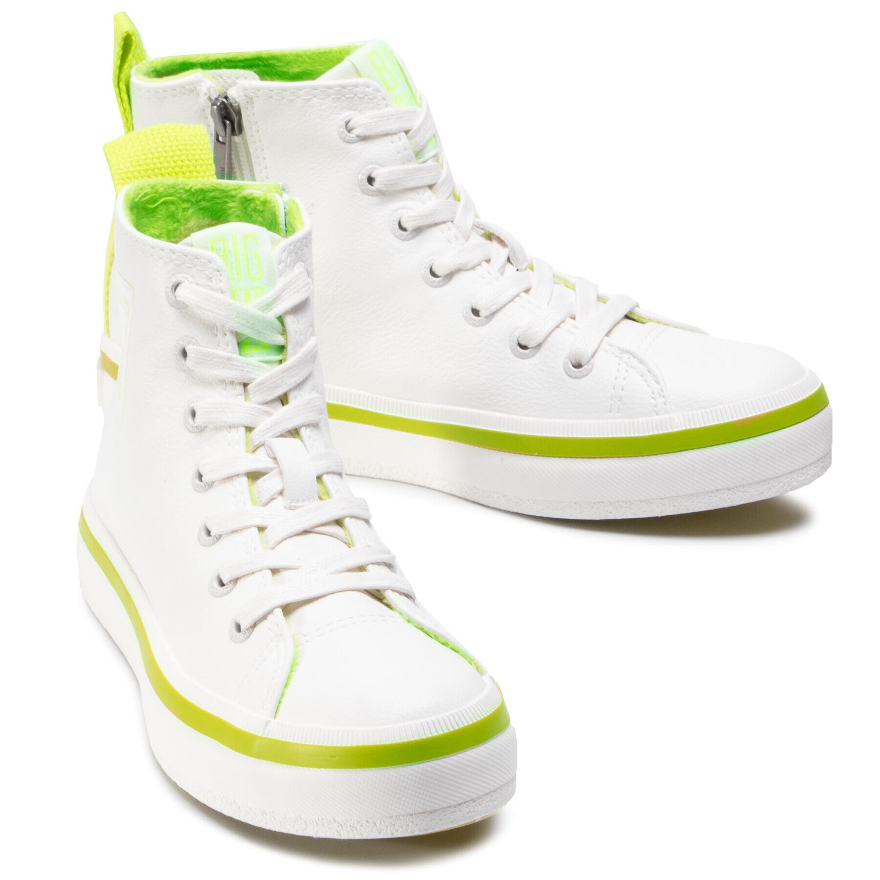 Big Star Shoes Сникърси GG274080 Бял - Pepit.bg