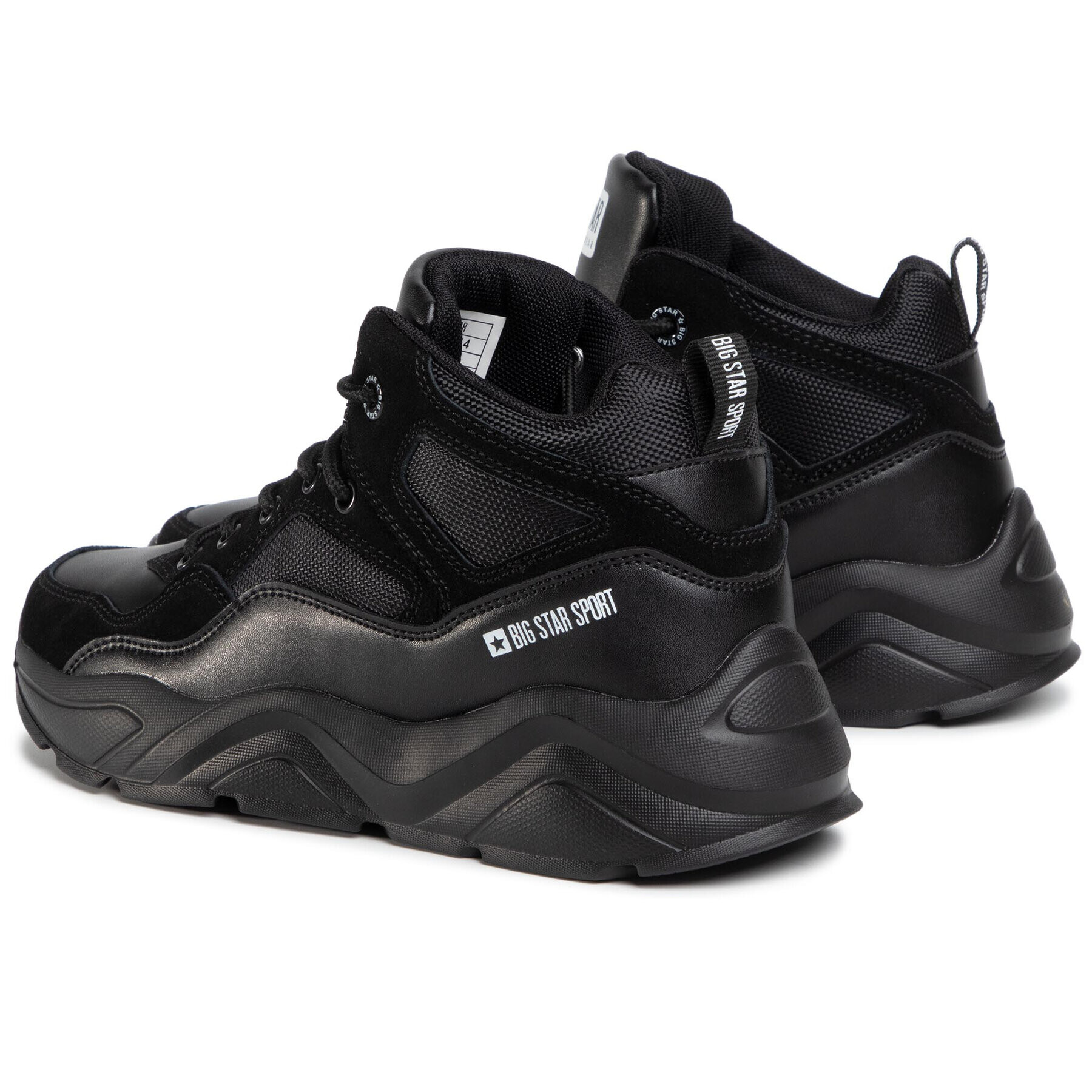 Big Star Shoes Сникърси GG274644 Черен - Pepit.bg