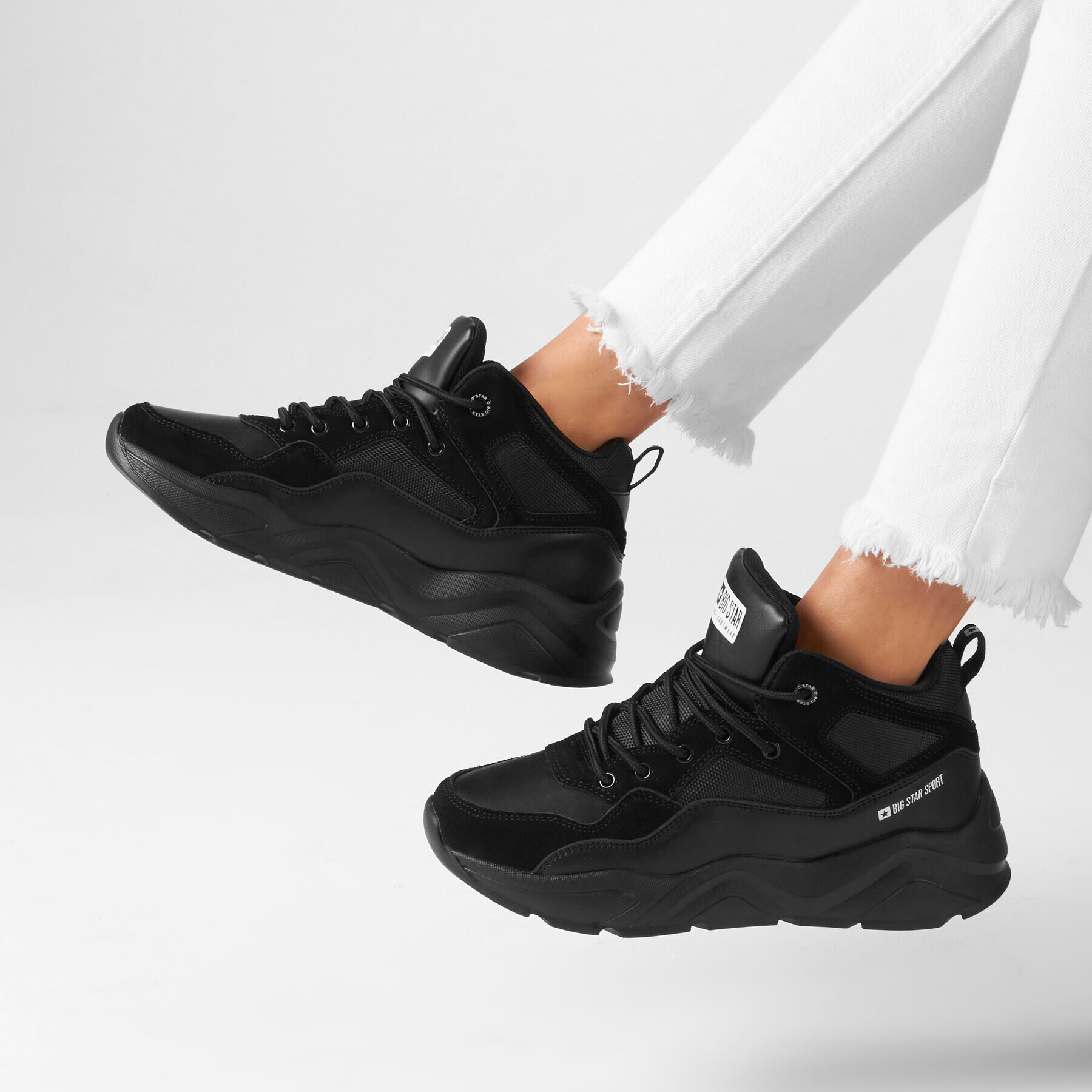 Big Star Shoes Сникърси GG274644 Черен - Pepit.bg