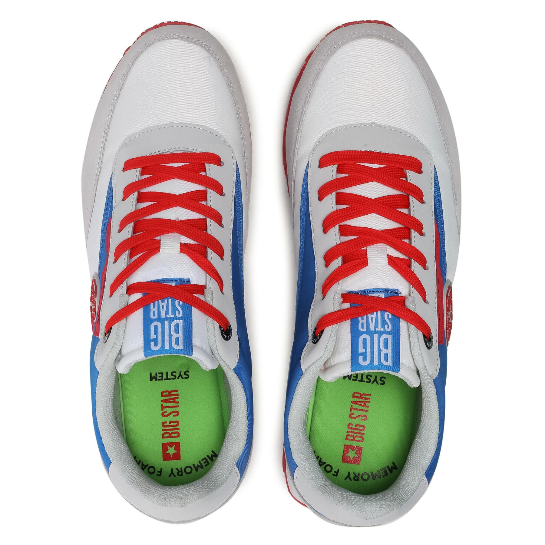 Big Star Shoes Сникърси HH174248 Бял - Pepit.bg