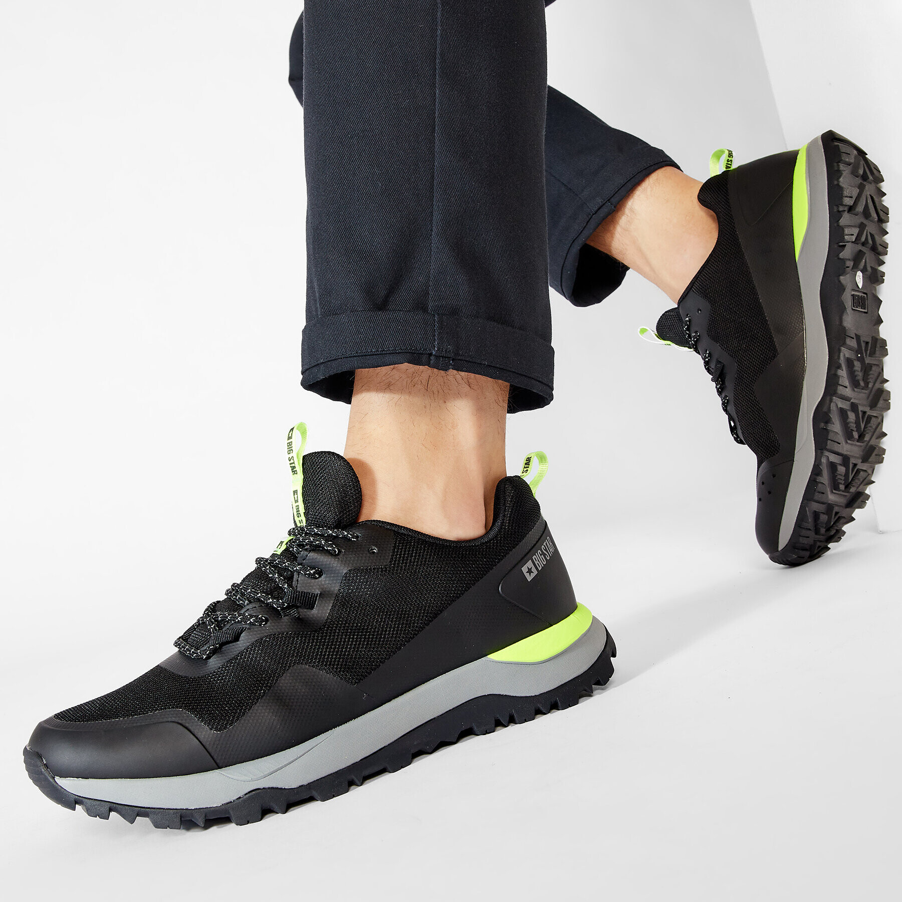 Big Star Shoes Сникърси HH174337 Черен - Pepit.bg