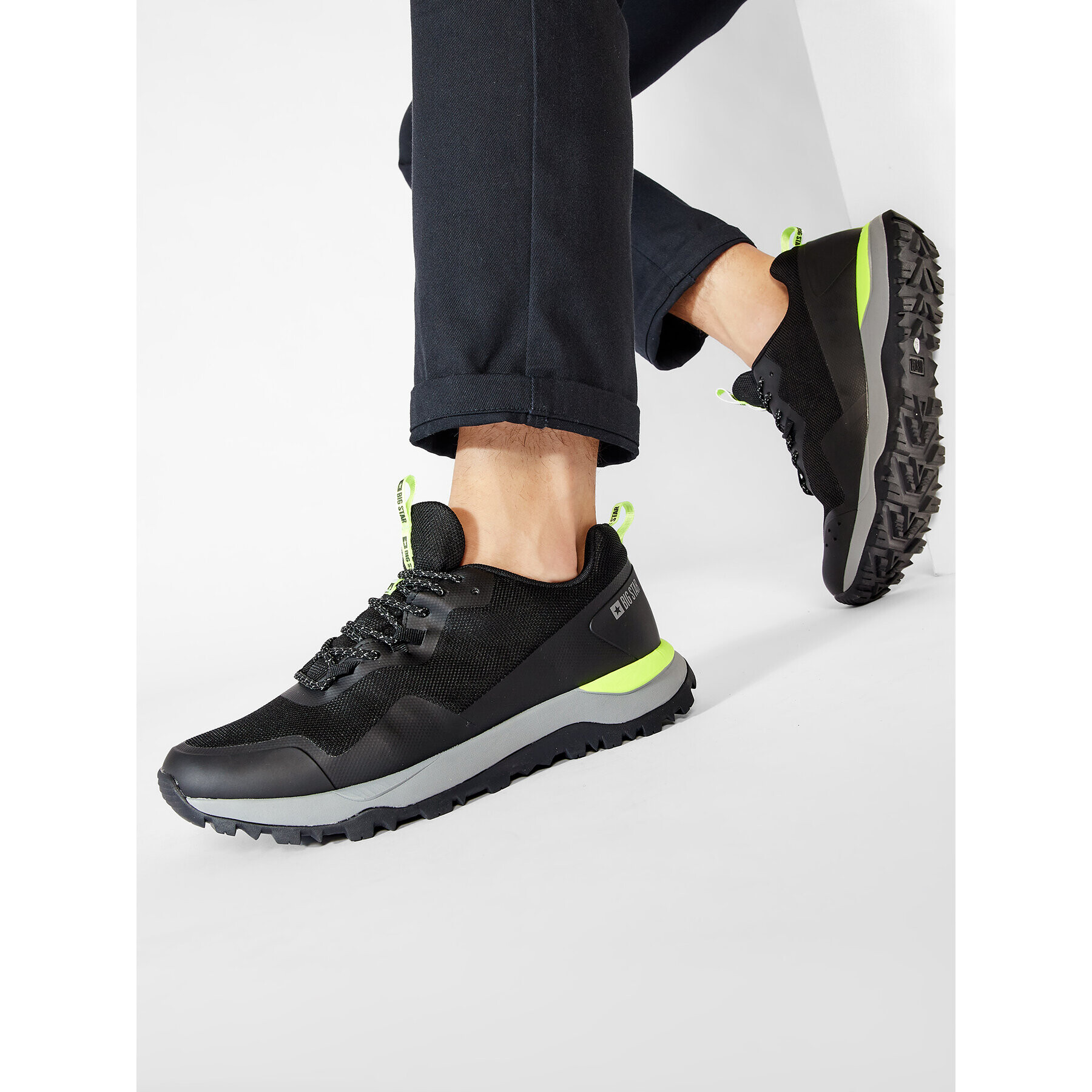 Big Star Shoes Сникърси HH174337 Черен - Pepit.bg