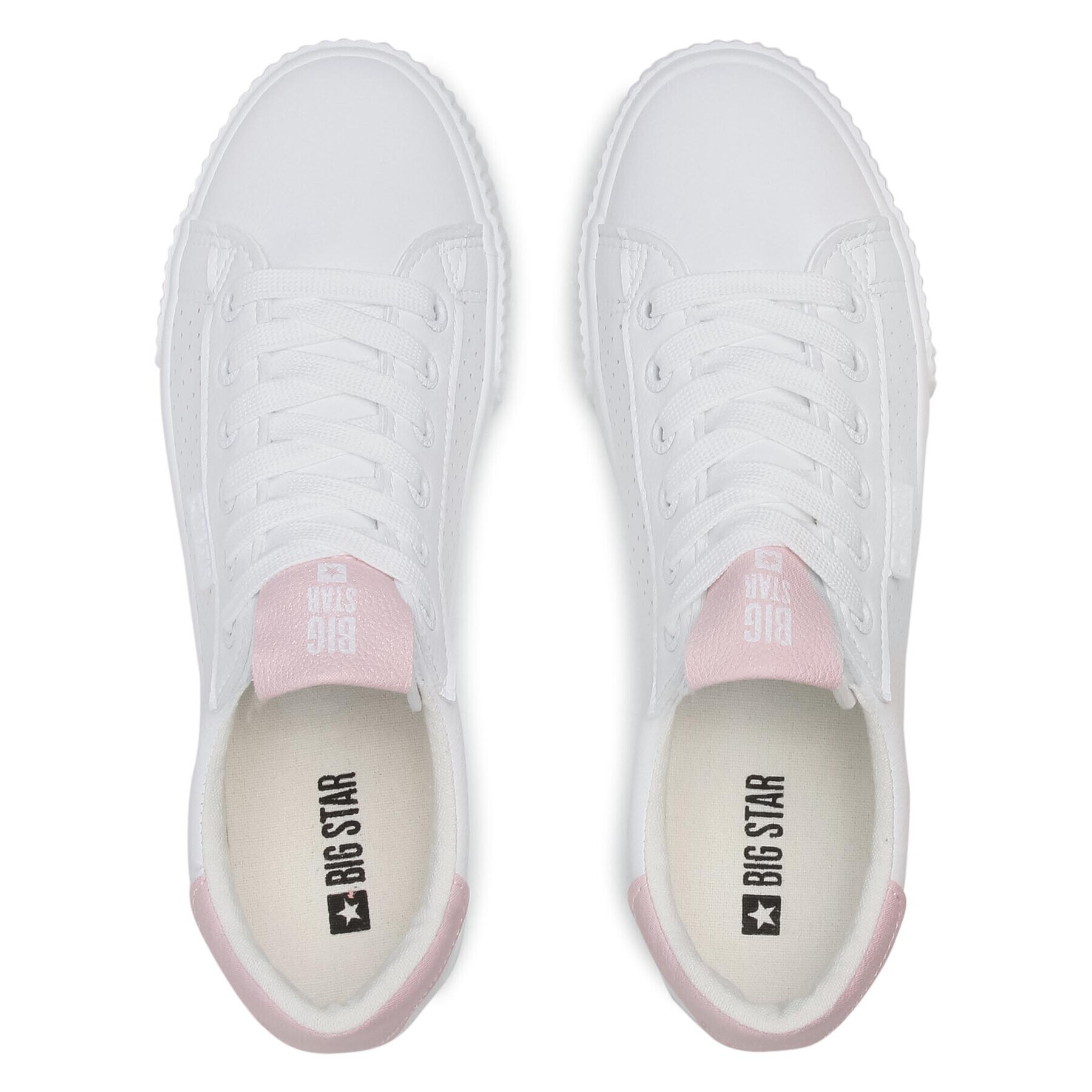 Big Star Shoes Сникърси HH274073 Бял - Pepit.bg