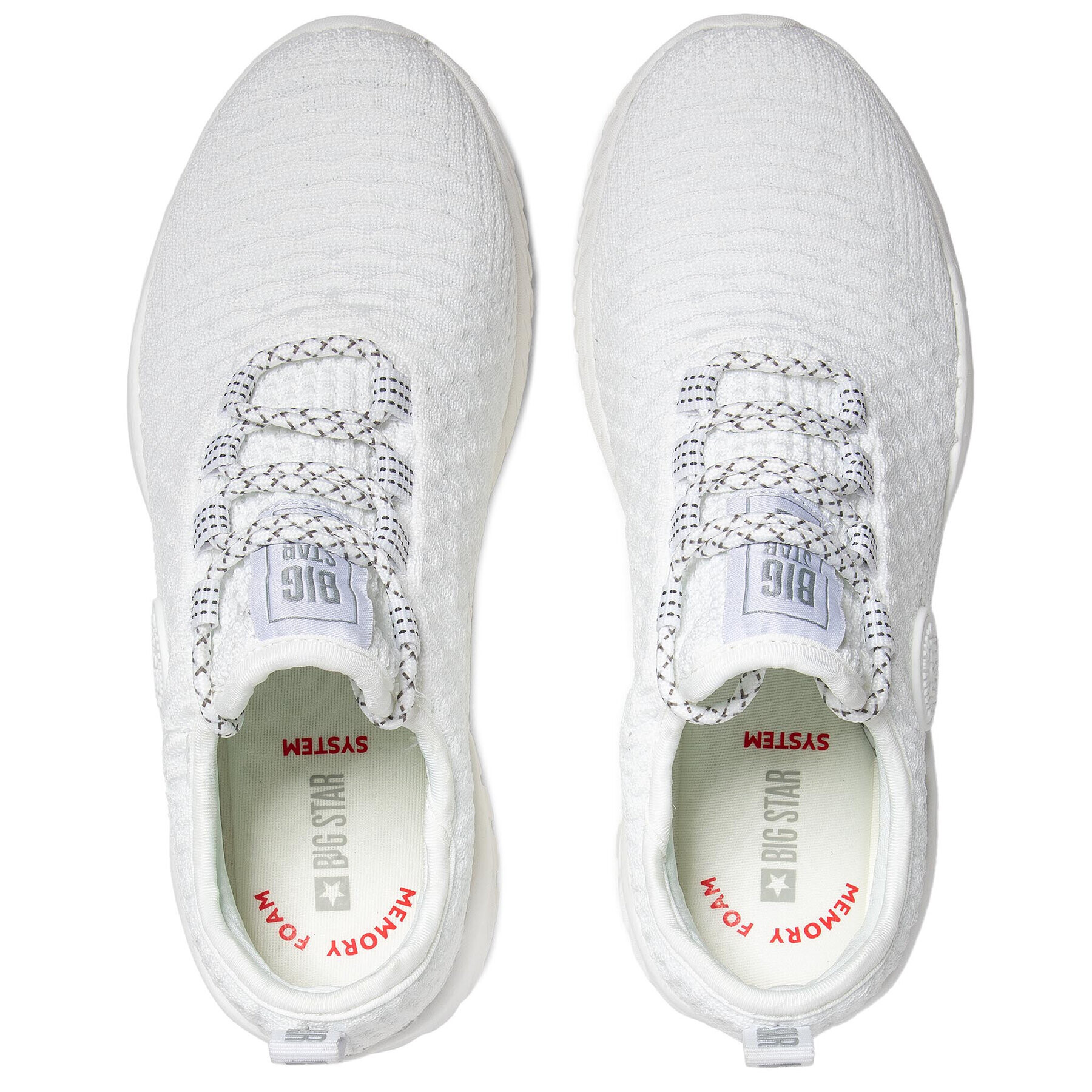 Big Star Shoes Сникърси HH274296 Бял - Pepit.bg