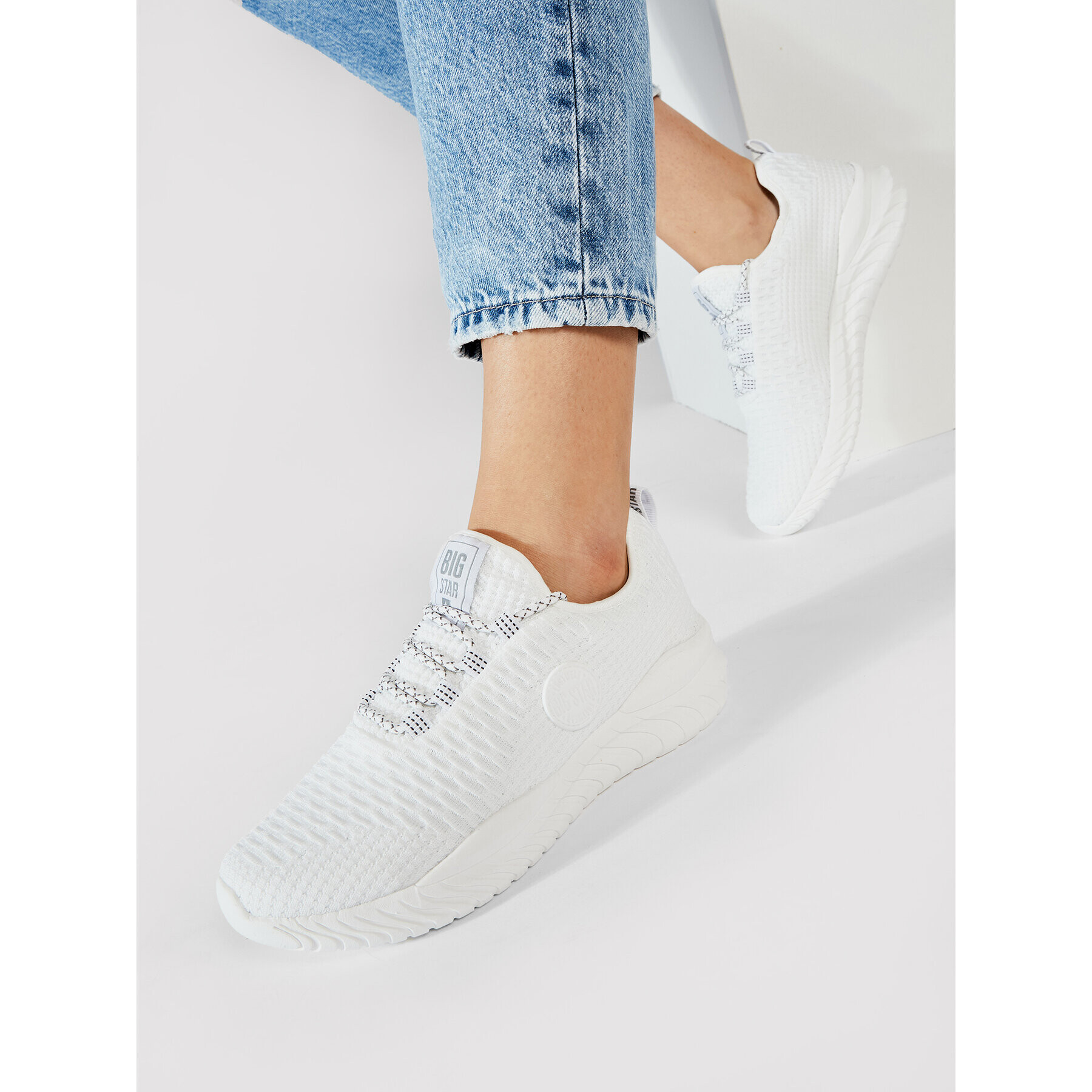 Big Star Shoes Сникърси HH274296 Бял - Pepit.bg