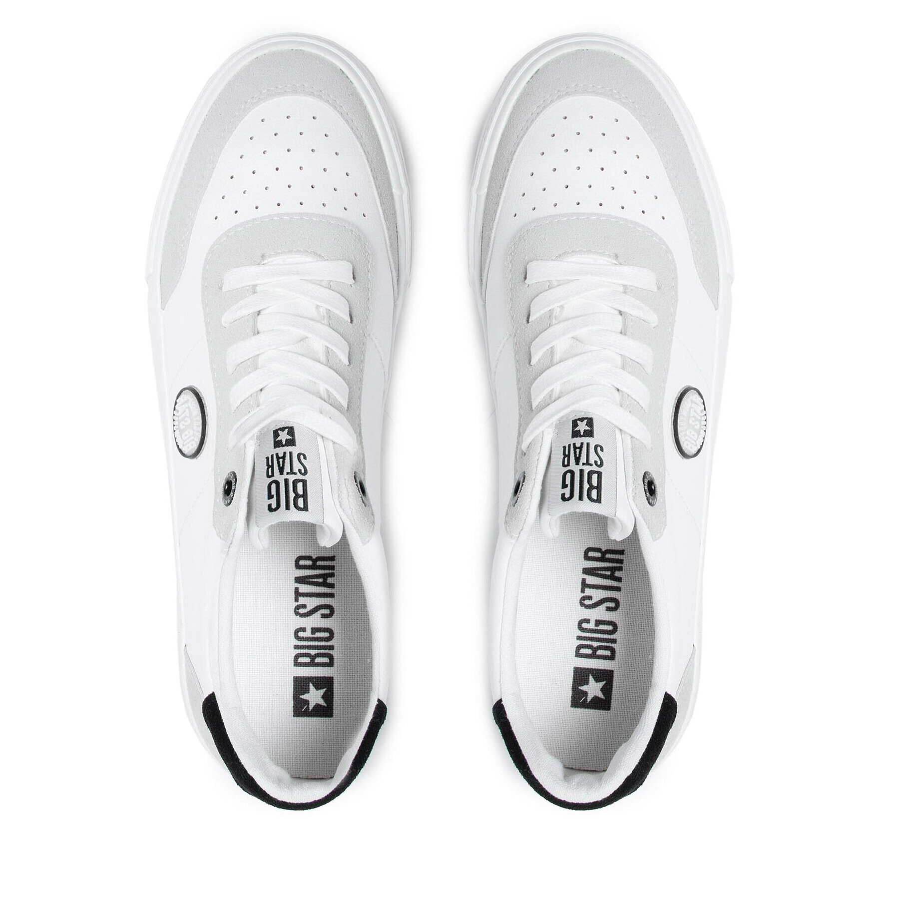 Big Star Shoes Сникърси II174009 Бял - Pepit.bg