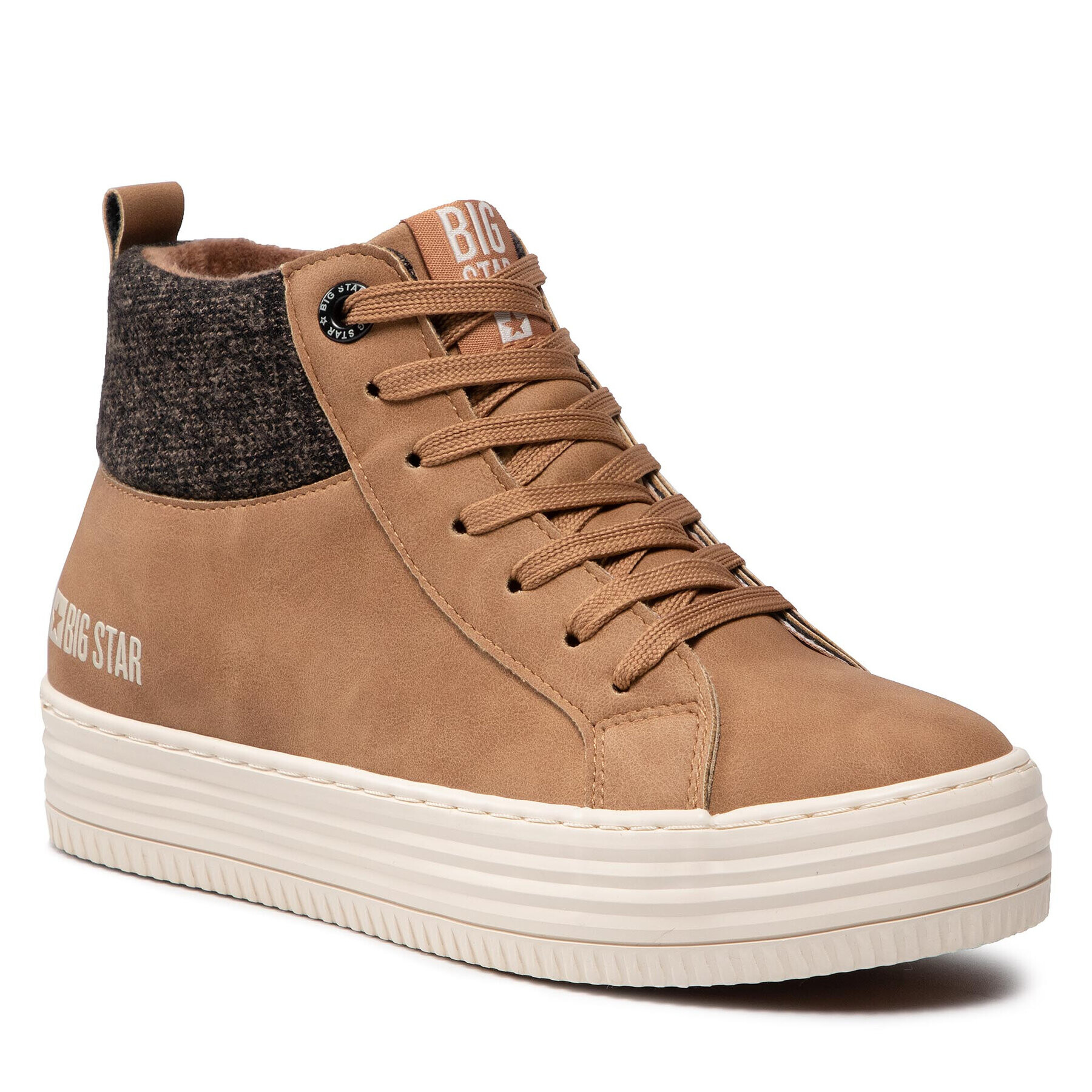 Big Star Shoes Сникърси II274145 Кафяв - Pepit.bg