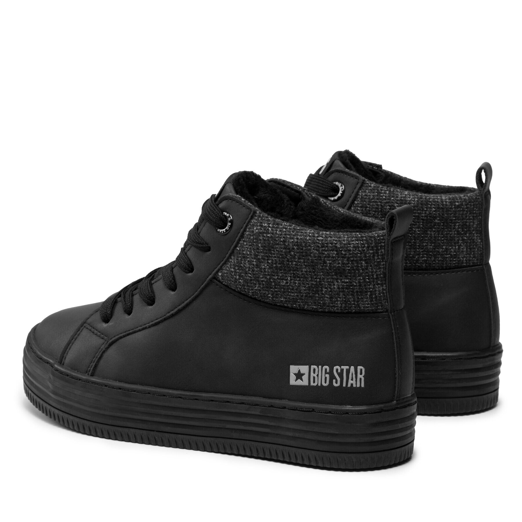 Big Star Shoes Сникърси II274147 Черен - Pepit.bg