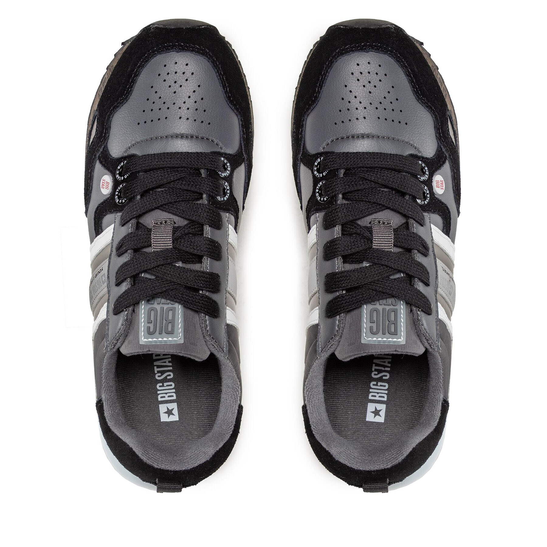 Big Star Shoes Сникърси II274300 Сив - Pepit.bg